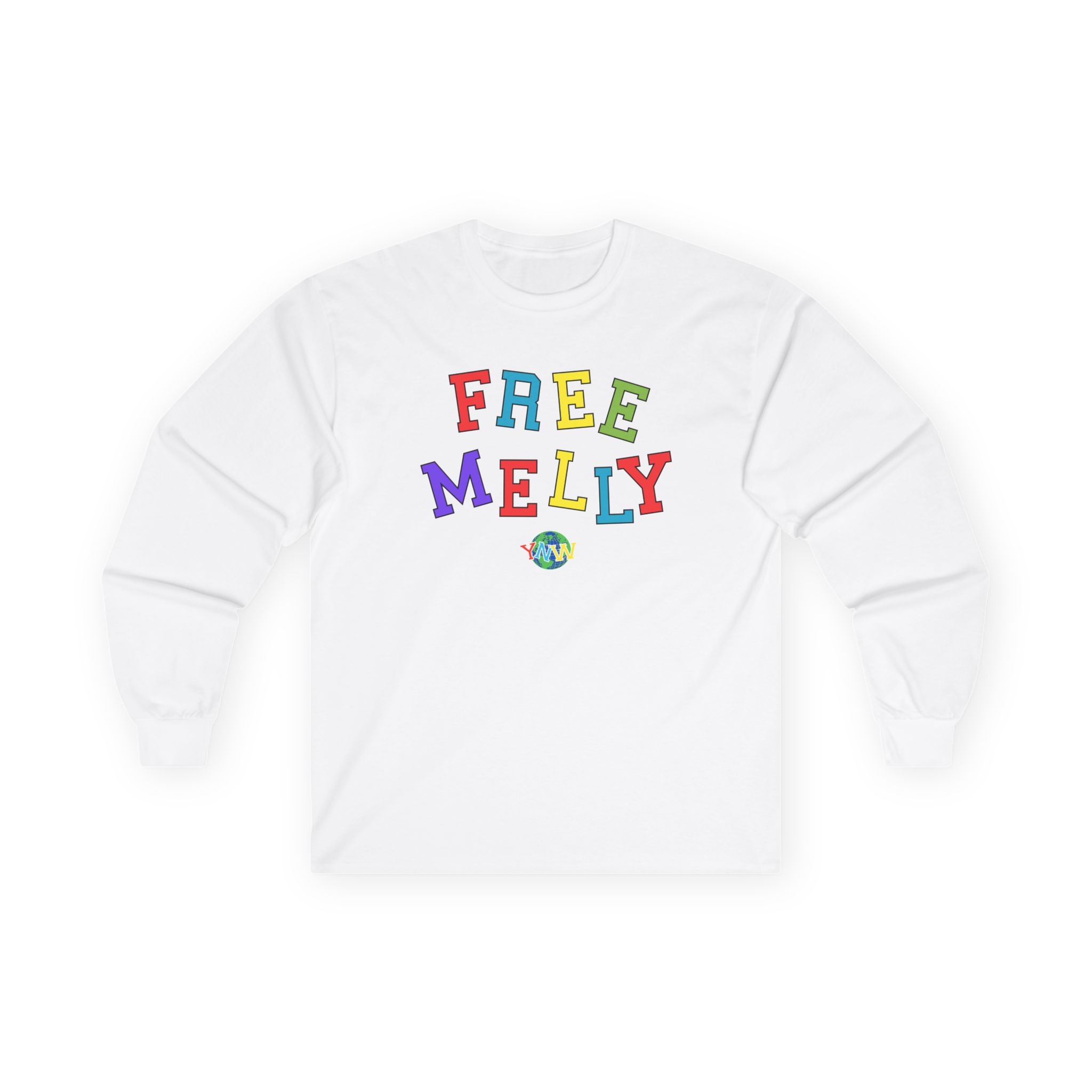 YNW Melly Free Melly Unisex Ultra Cotton Long Sleeve Tee