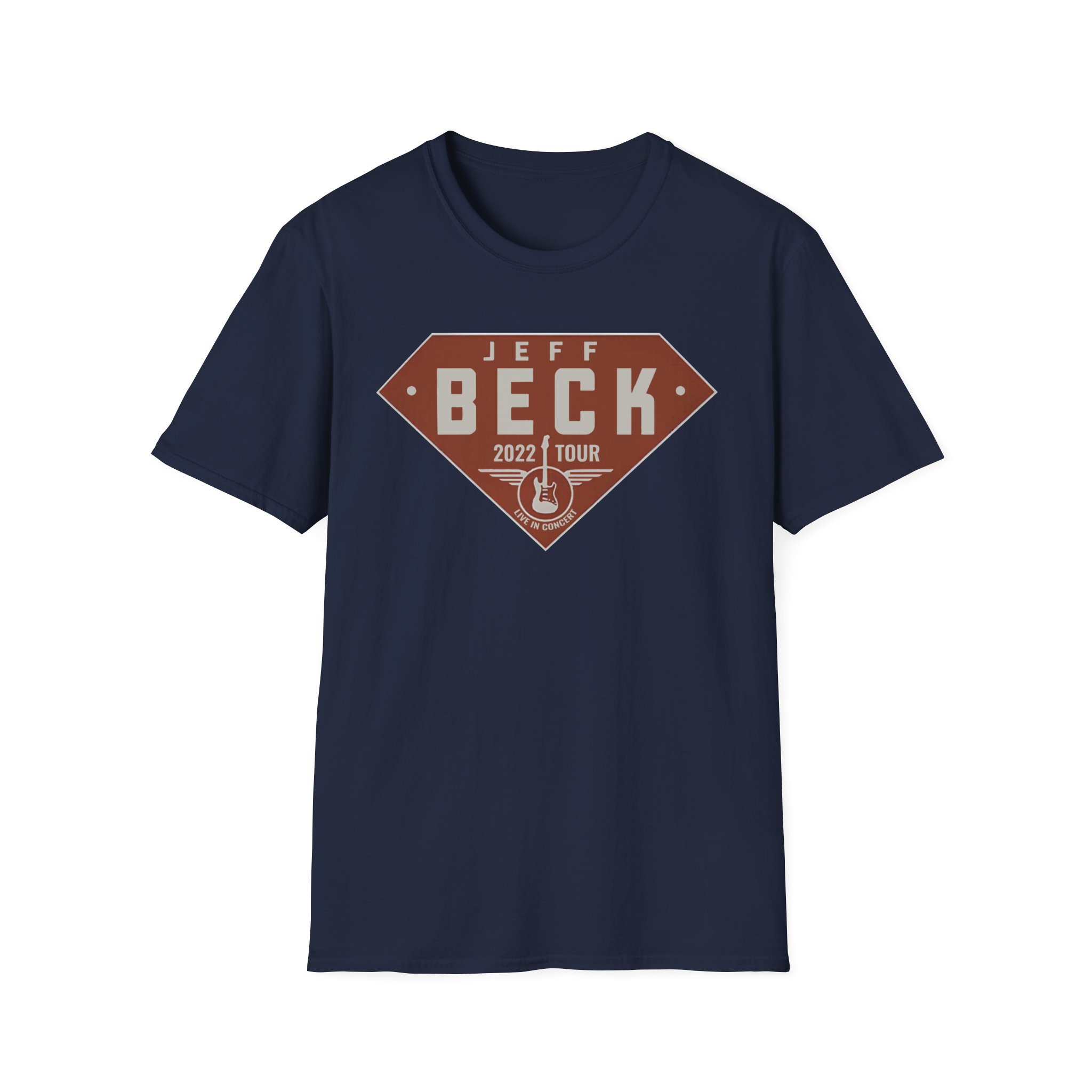 Jeff Beck Live in Concert Unisex Softstyle T-Shirt
