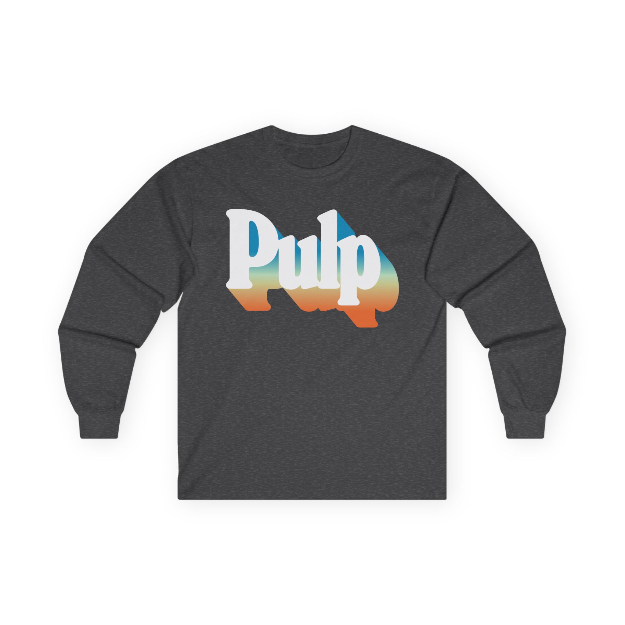 Pulp Gradient Logo Unisex Ultra Cotton Long Sleeve Tee