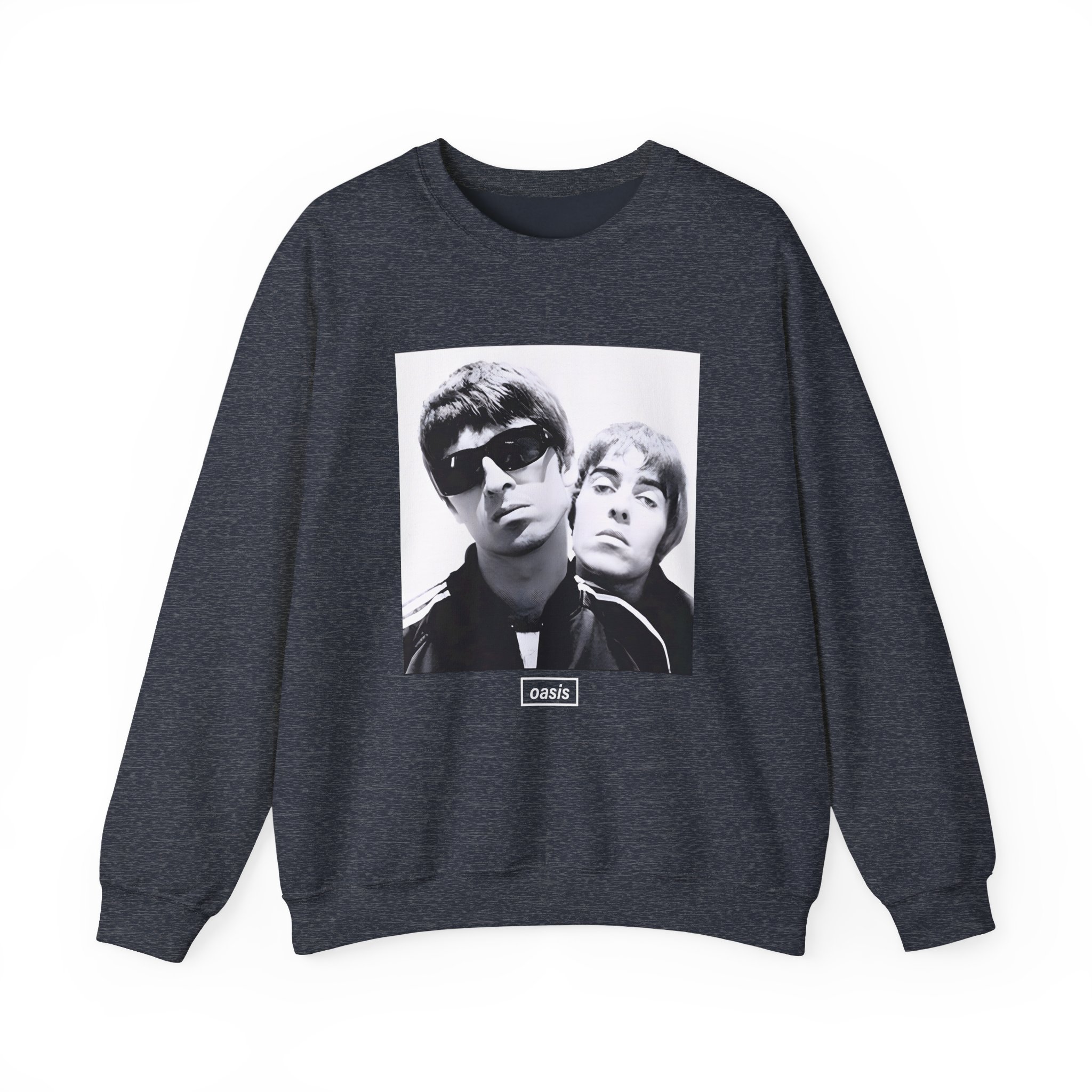 Oasis Liam & Noel Unisex Heavy Blendâ„¢ Crewneck Sweatshirt