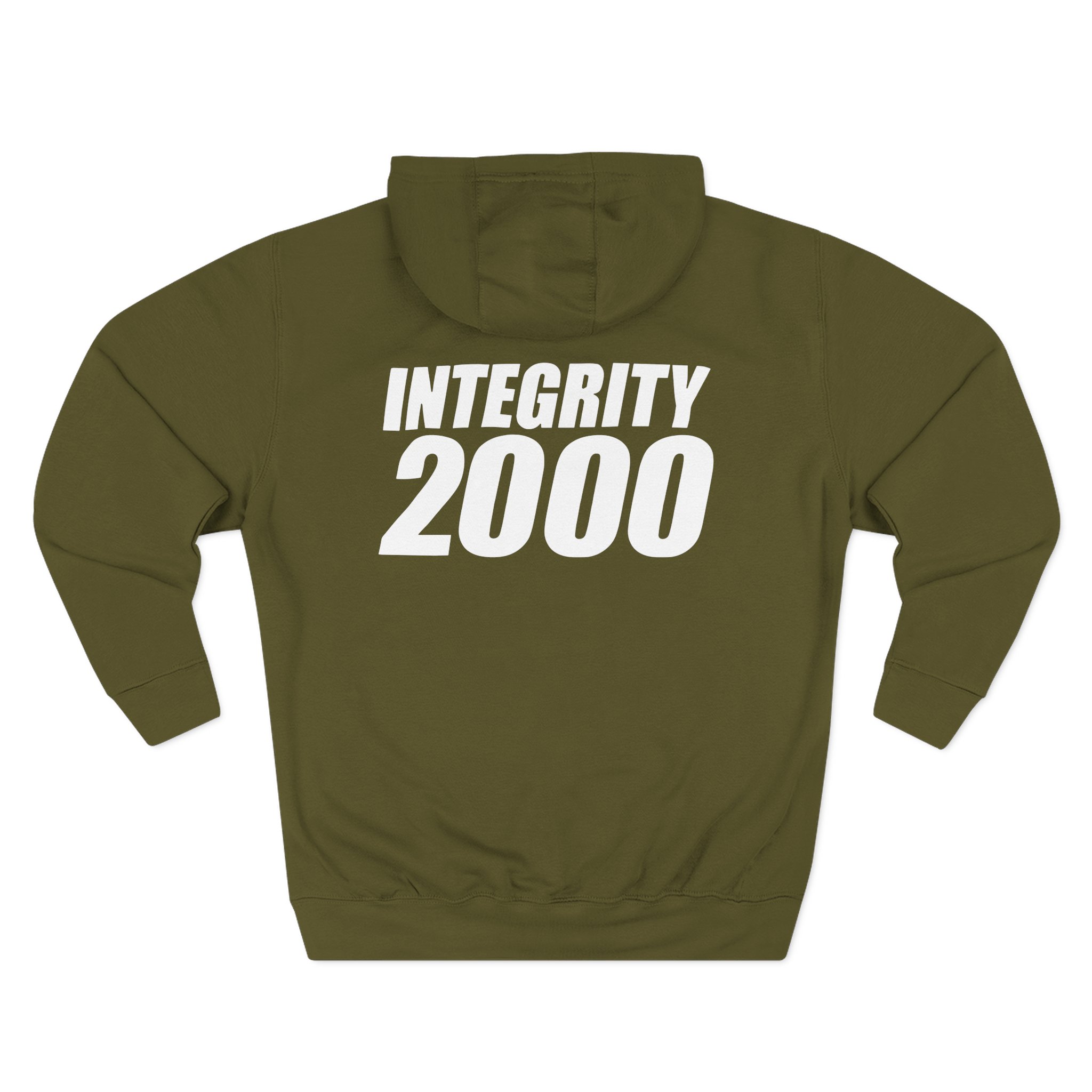 Integrity 2000 Three-Panel Fleece Hoodie