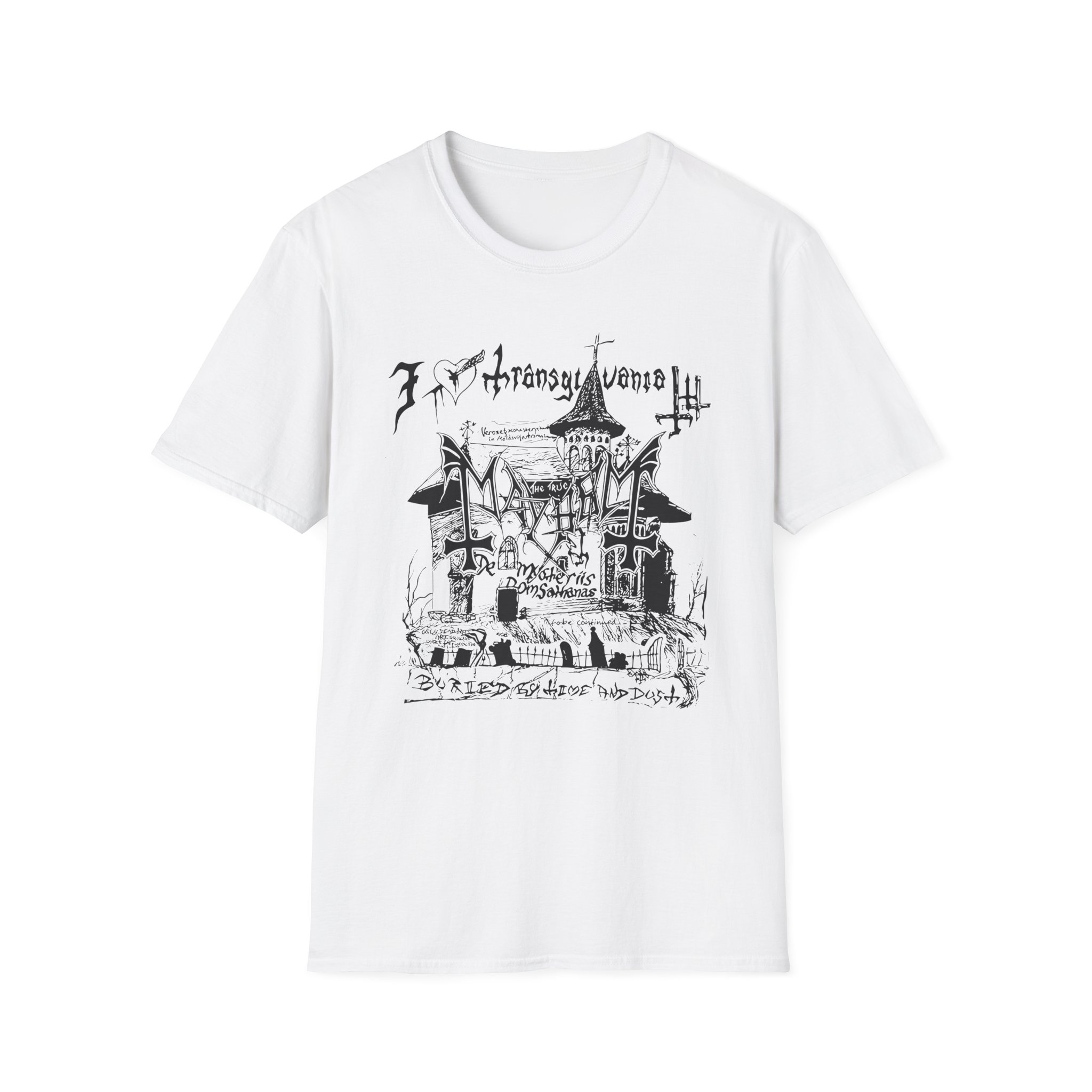 Mayhem Transylvania Unisex Softstyle T-Shirt