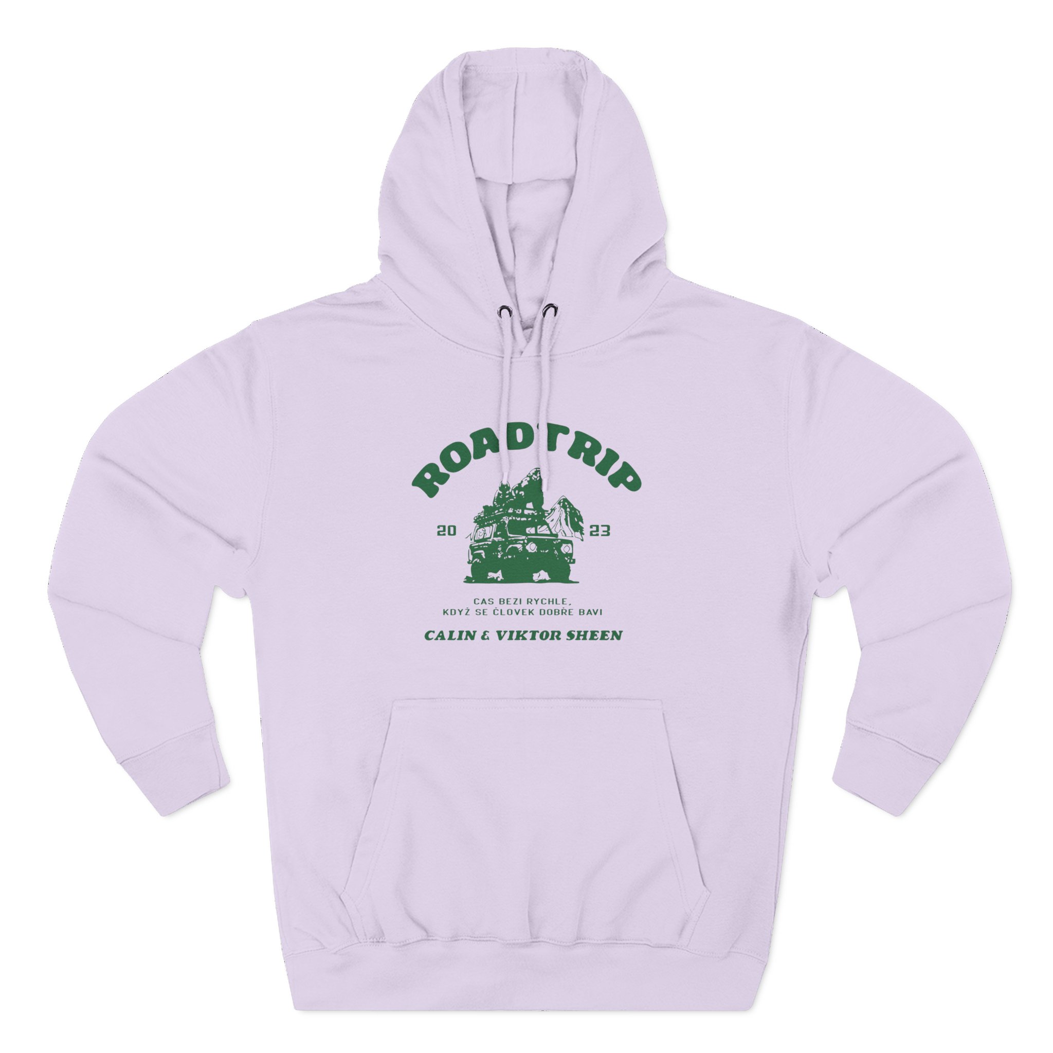 Viktor Sheen ROADTRIP Three-Panel Fleece Hoodie