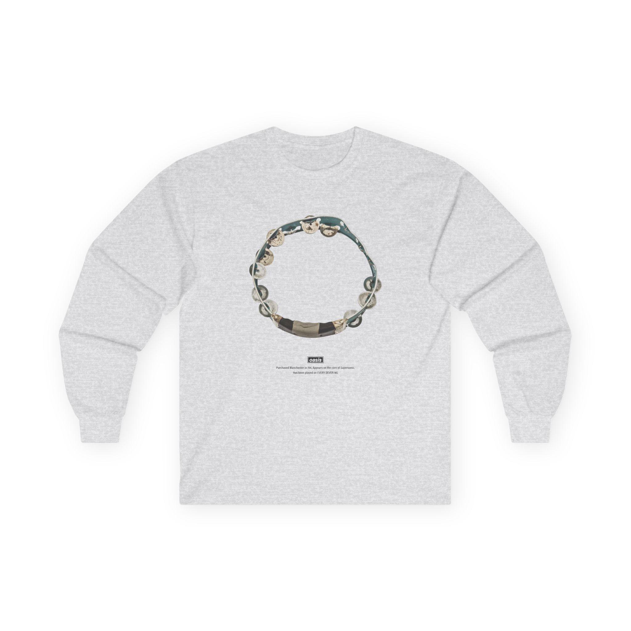 Oasis DM Tamborine Unisex Ultra Cotton Long Sleeve Tee