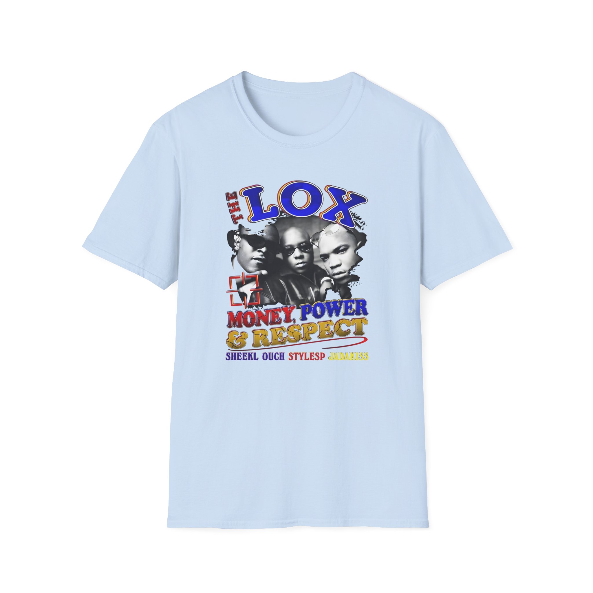The Lox Money, Power & Respect Unisex Softstyle T-Shirt
