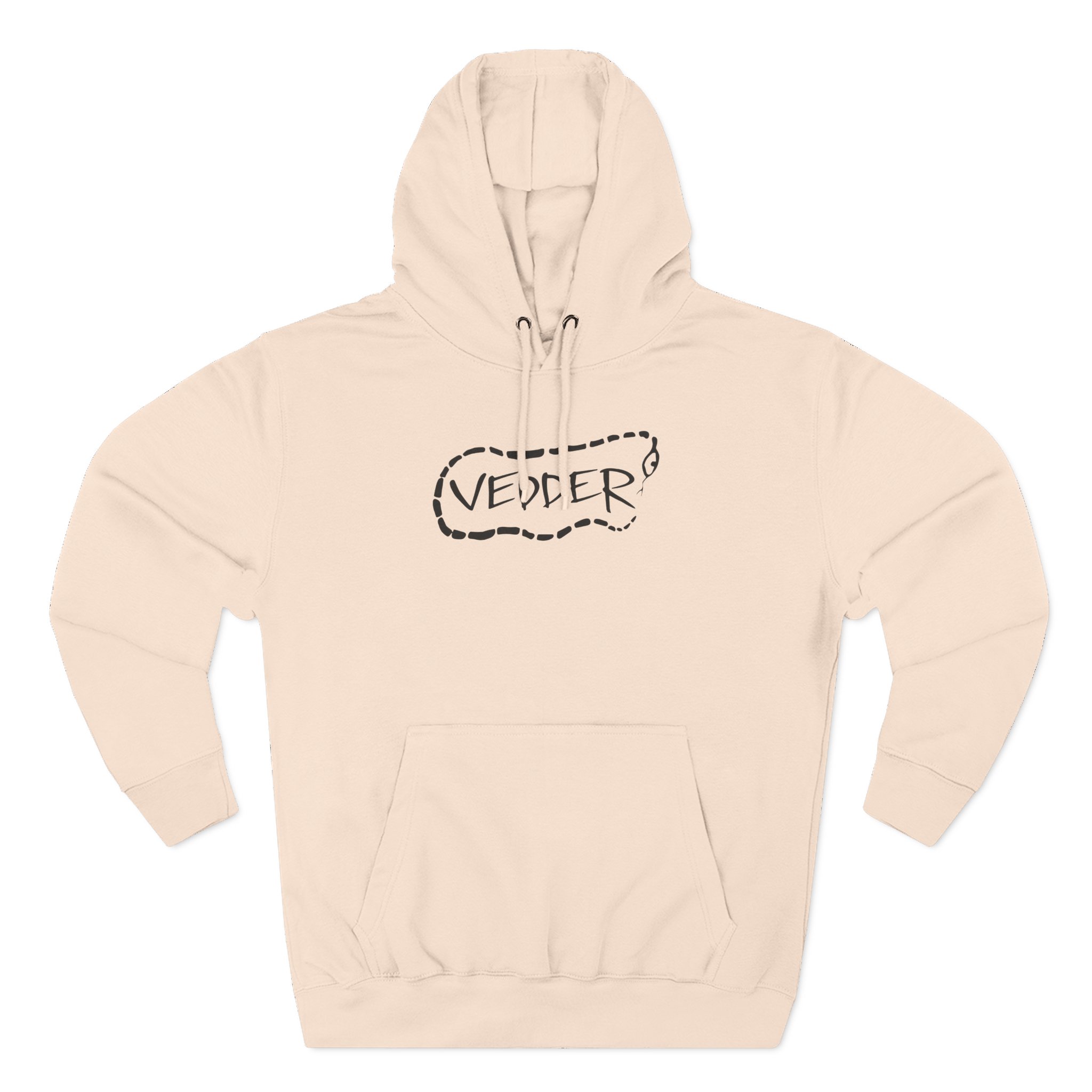 Pearl Jam Ev Stencil Snake Three-Panel Fleece Hoodie