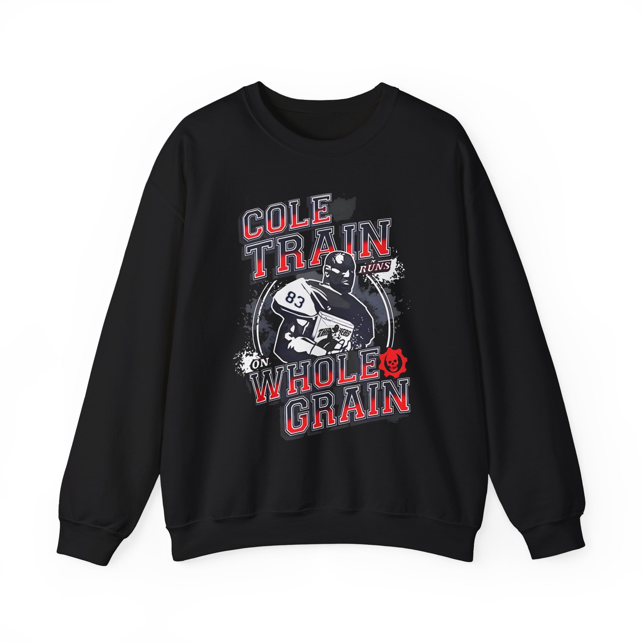 Gears of War Cole Train Unisex Heavy Blendâ„¢ Crewneck Sweatshirt