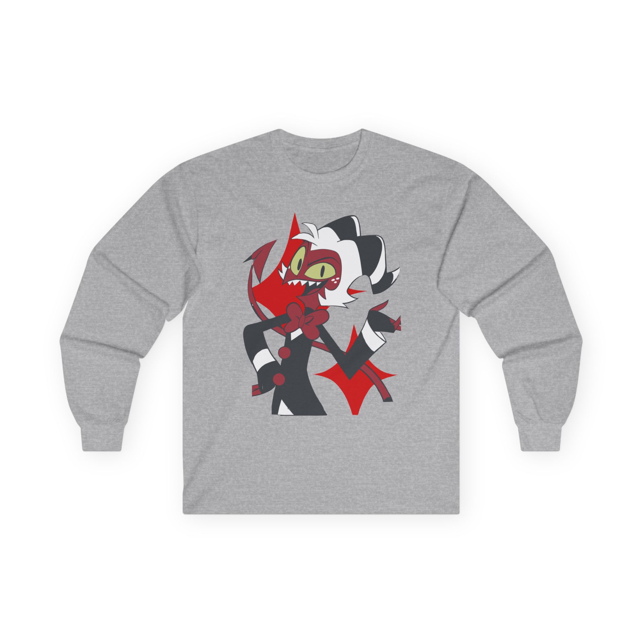 Helluva Boss Moxxie Unisex Ultra Cotton Long Sleeve Tee