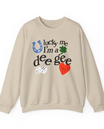 Delta Gamma Lucky Me Unisex Heavy Blend™ Crewneck Sweatshirt