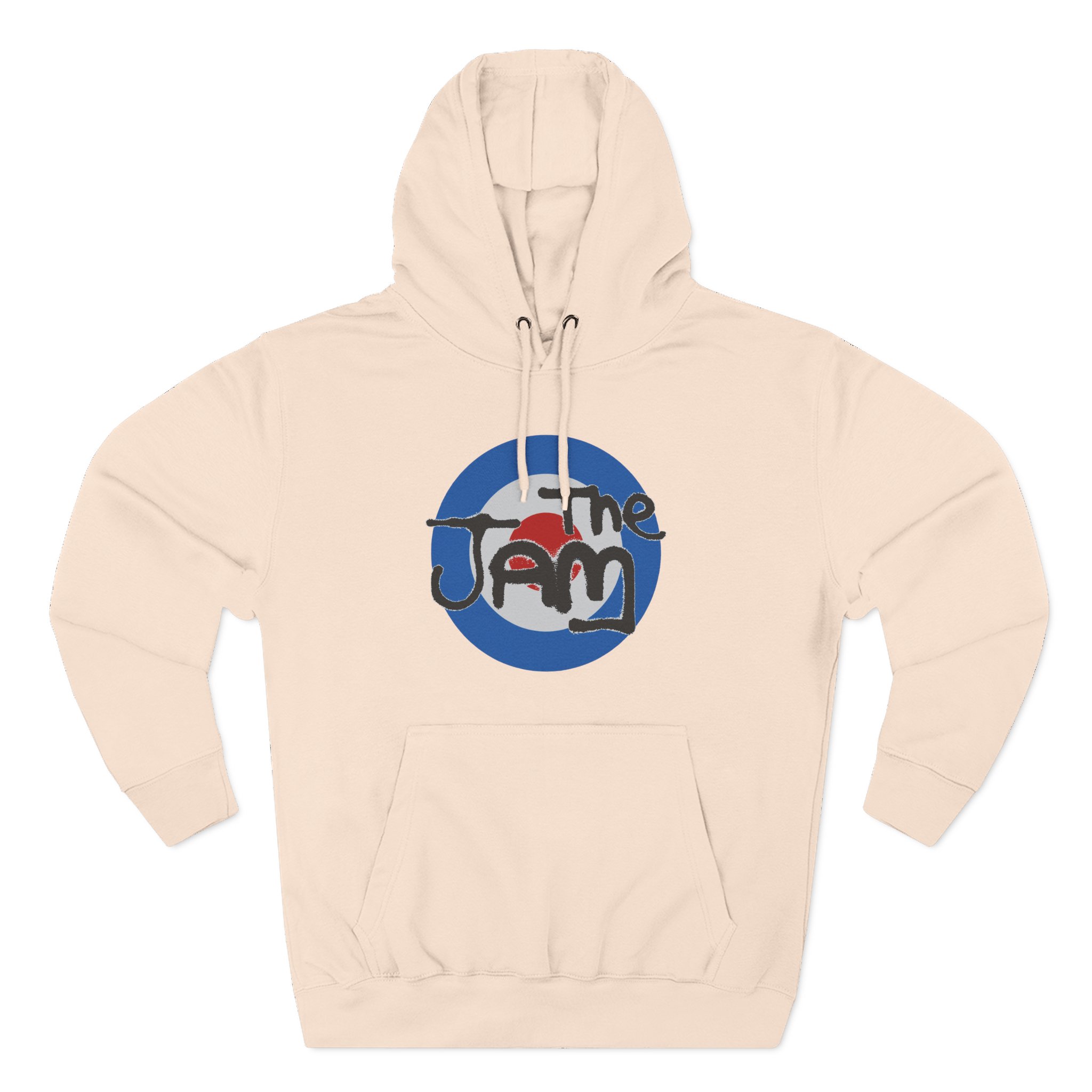 TJ Spray Target Logo Three-Panel Fleece Hoodie