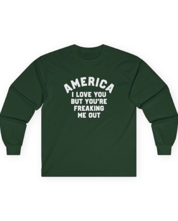 The Menzingers You're Freaking Me Out Unisex Ultra Cotton Long Sleeve Tee