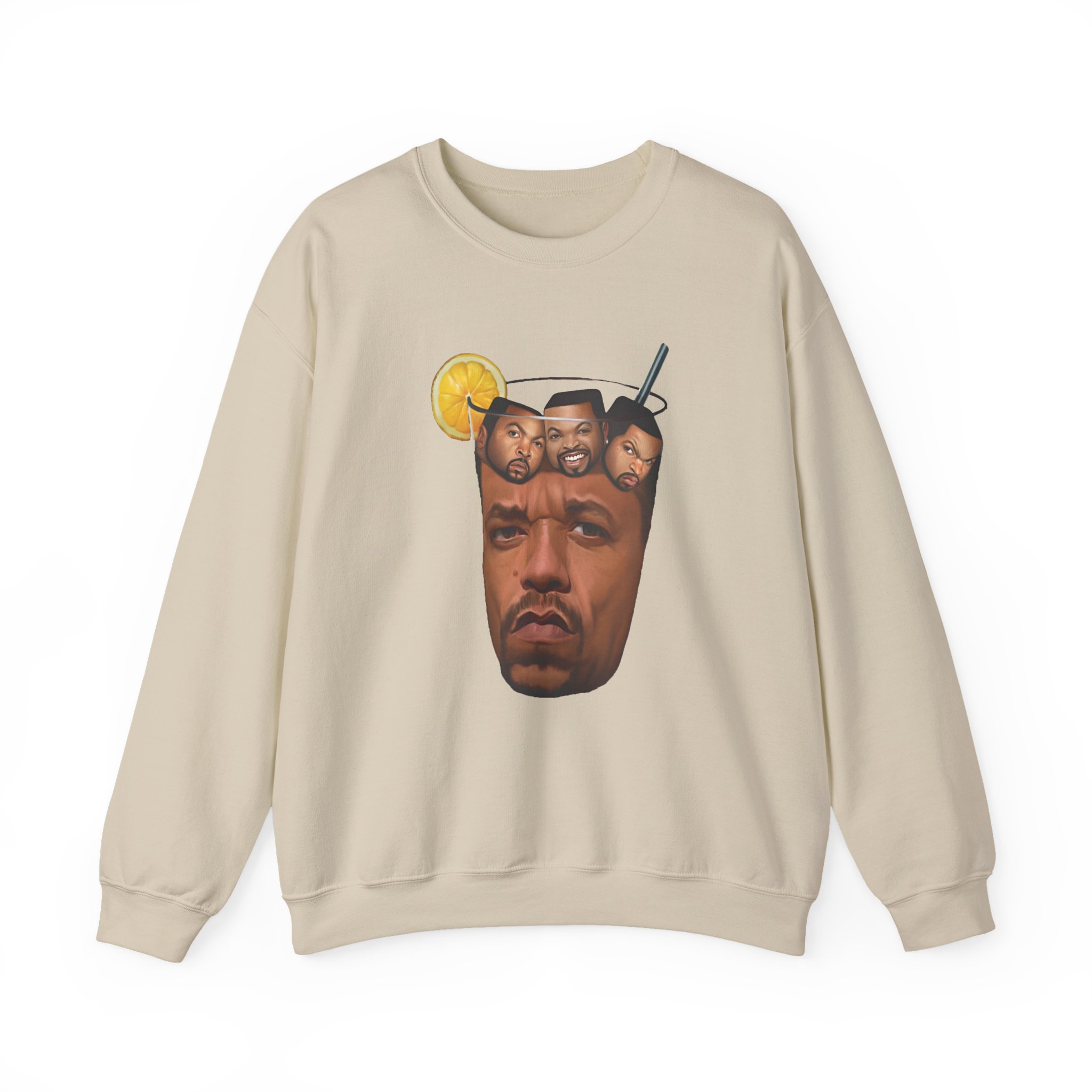 Ice-t Ice Cube Unisex Heavy Blendâ„¢ Crewneck Sweatshirt