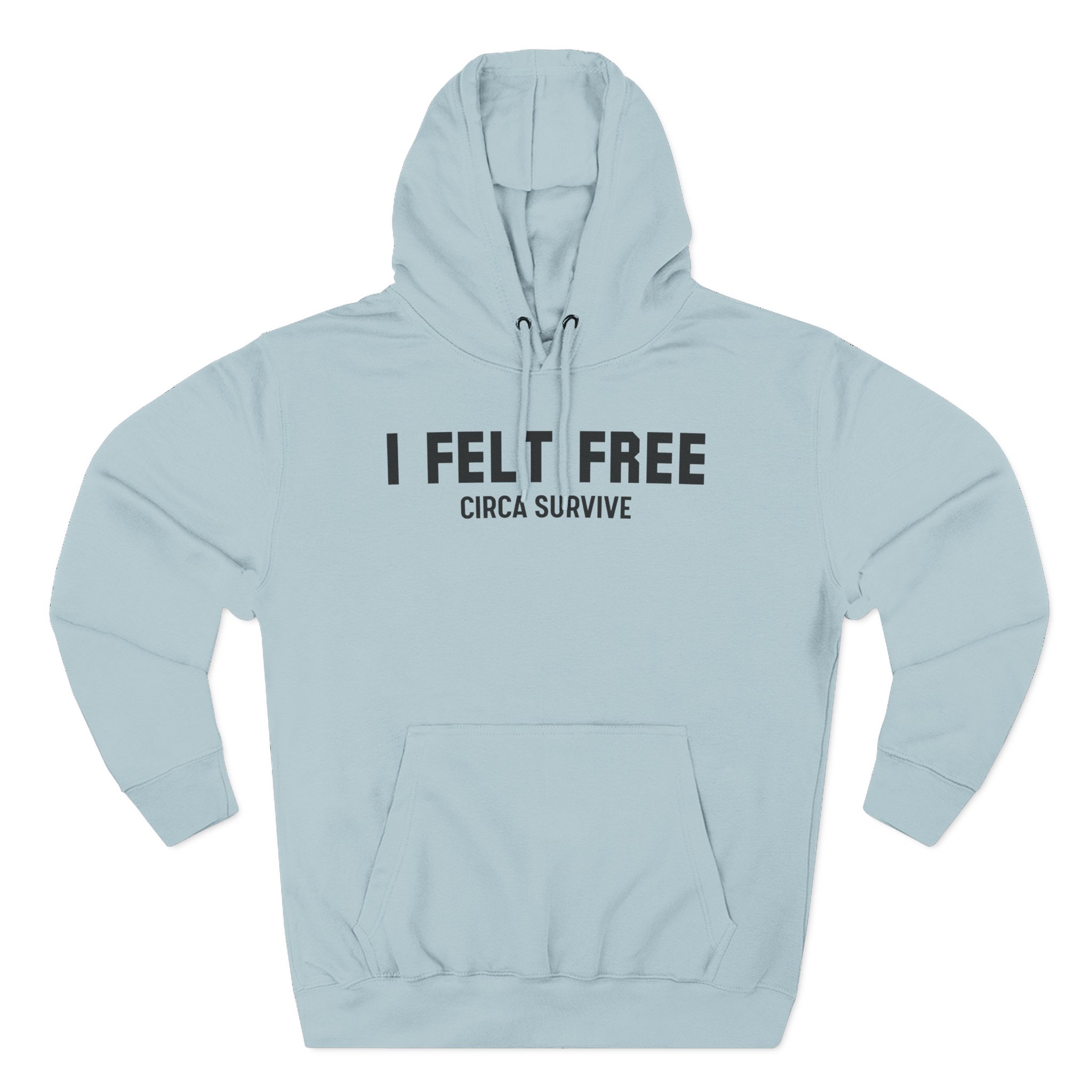 Circa Survive I Felt Free Three-Panel Fleece Hoodie