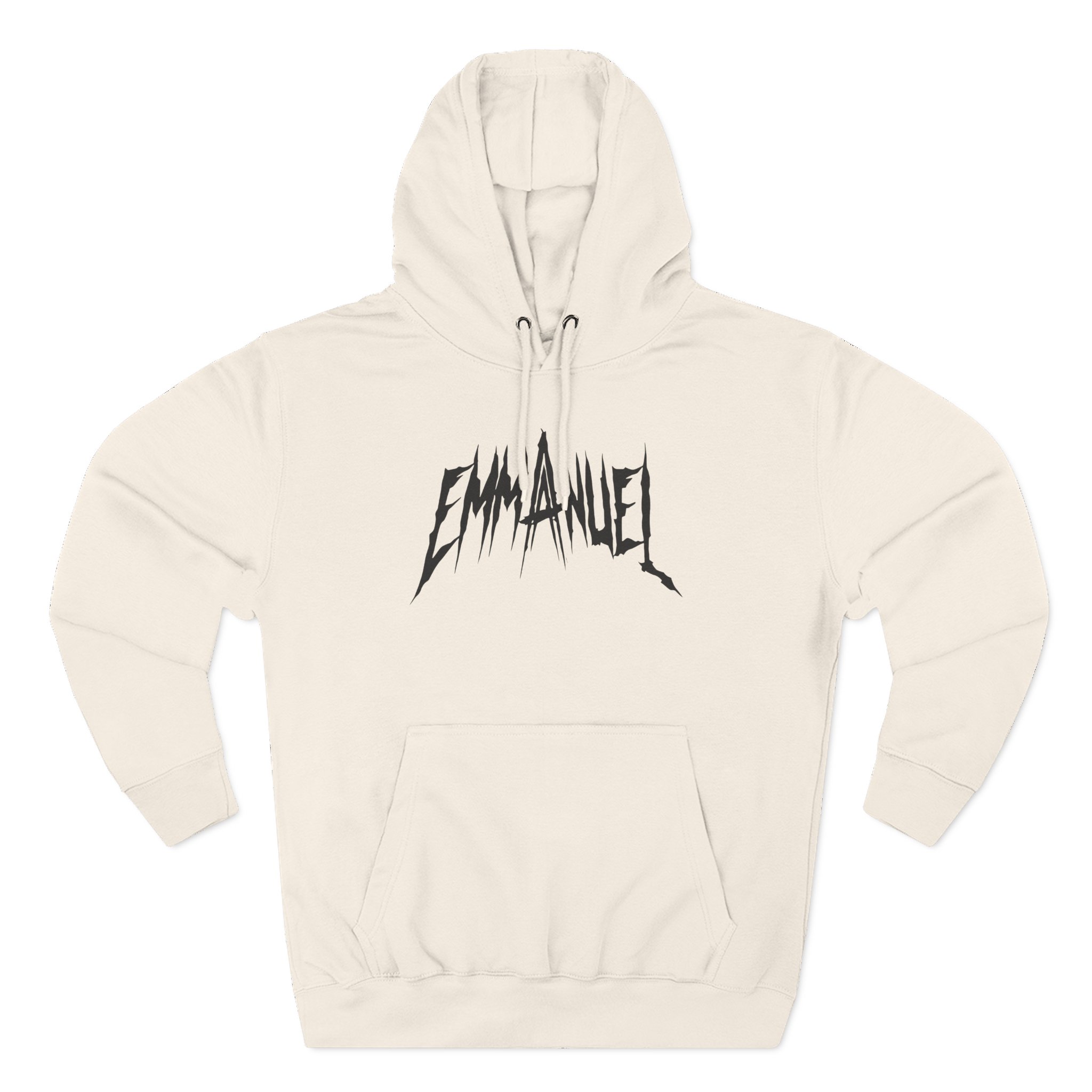 Anuel Aa Emmanuel Three-Panel Fleece Hoodie