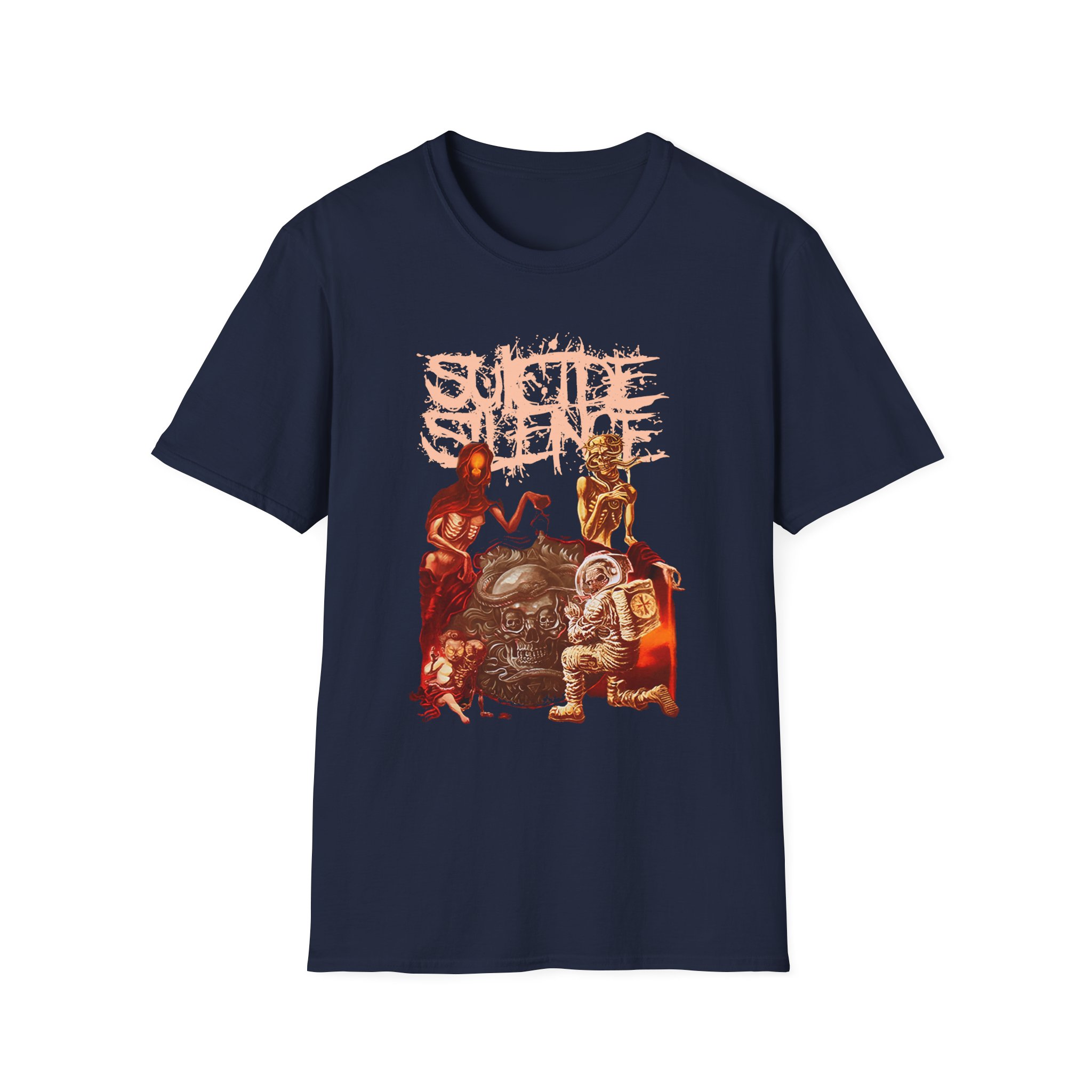 Suicide Silence You Will Die Alone Unisex Softstyle T-Shirt
