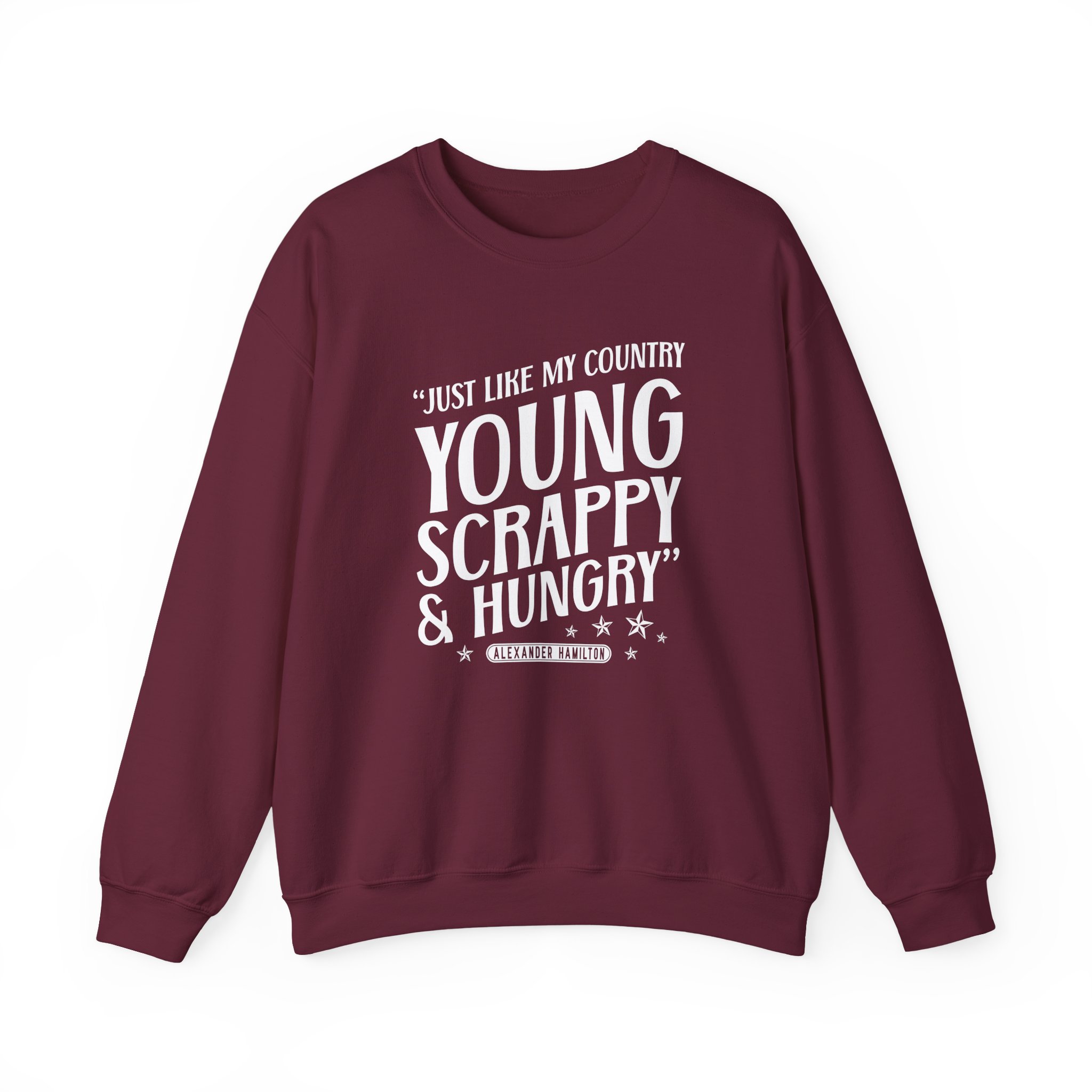 Hamilton Young and Scrappy Unisex Heavy Blendâ„¢ Crewneck Sweatshirt