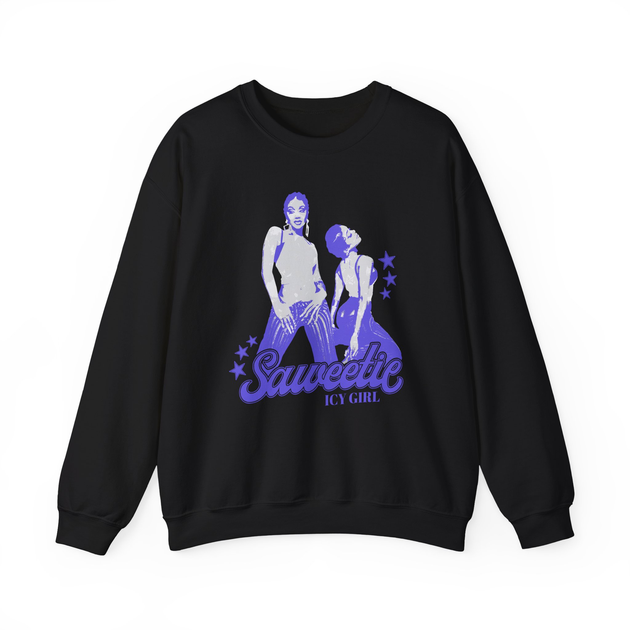 Saweetie Icy Girl Unisex Heavy Blend Crewneck Sweatshirt