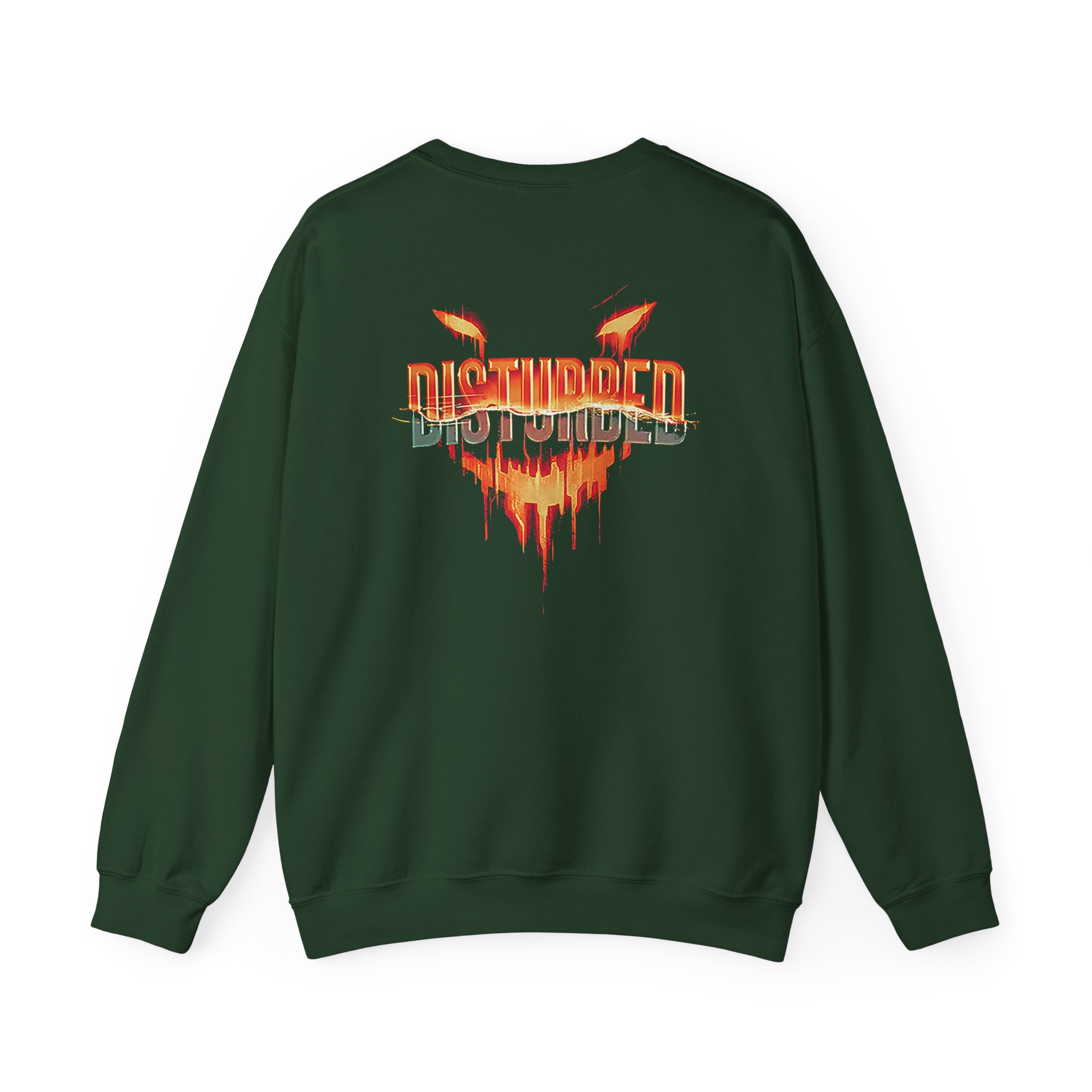 Disturbed Divisive Album Art Unisex Heavy Blendâ„¢ Crewneck Sweatshirt