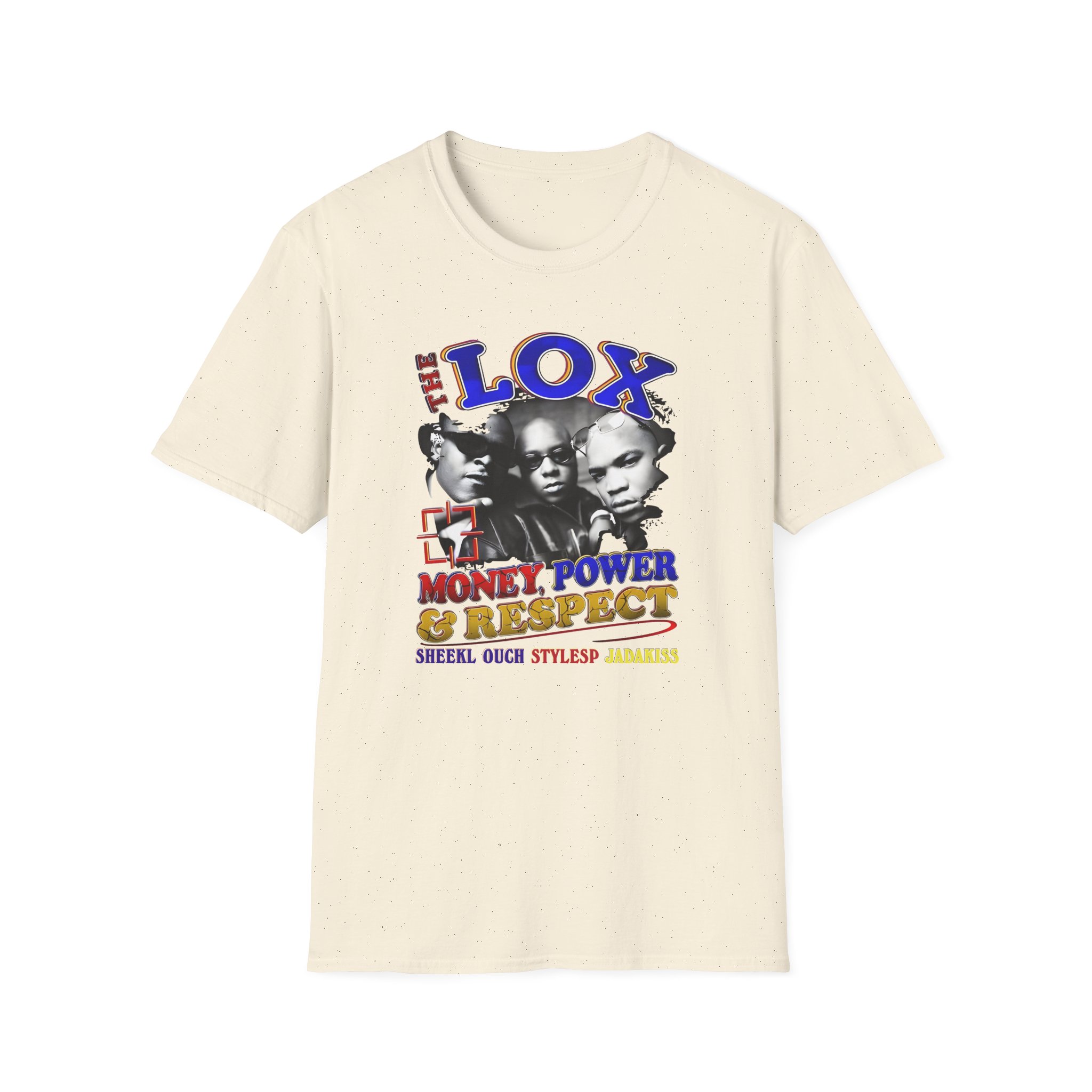 The Lox Money, Power & Respect Unisex Softstyle T-Shirt