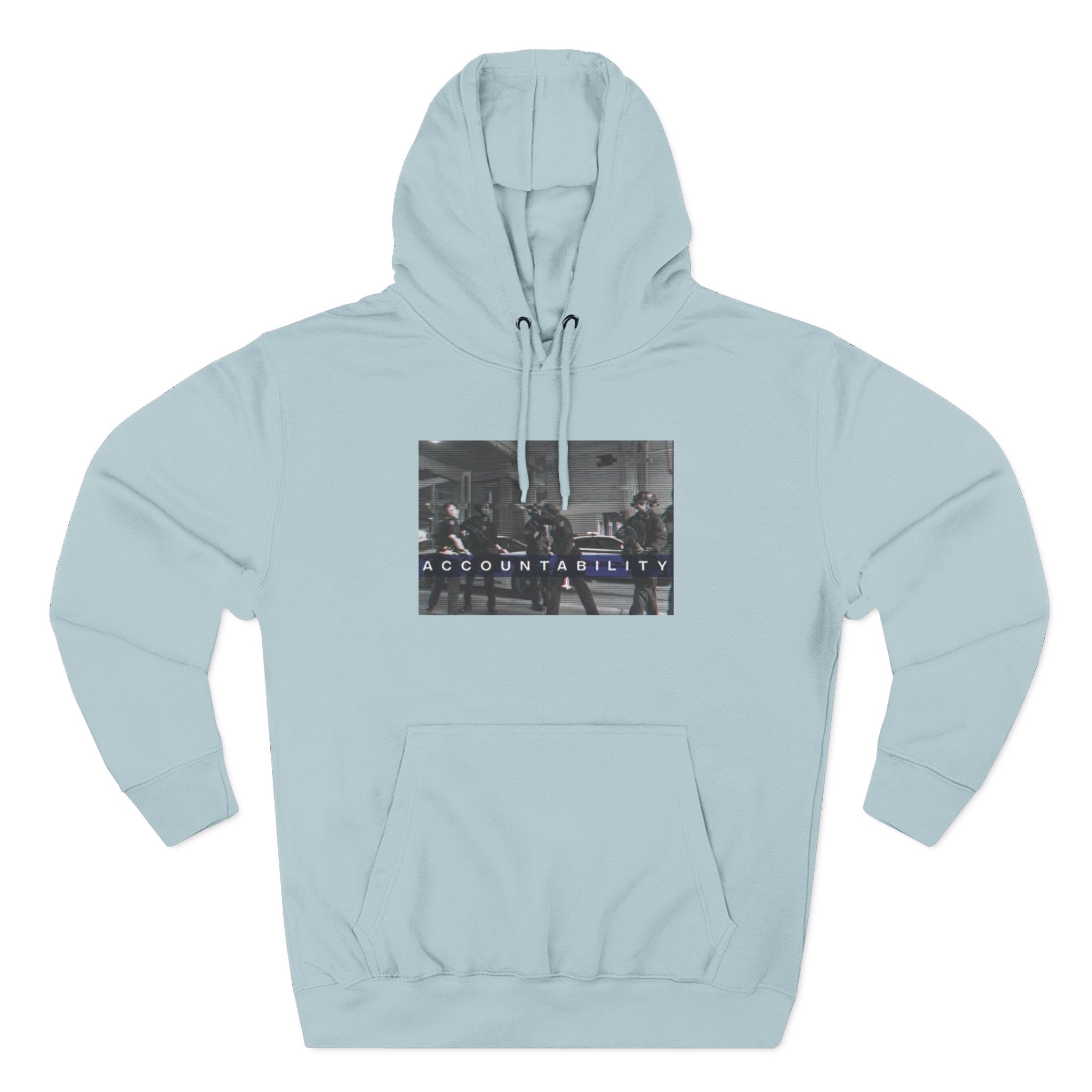 Aba and Preach Accountability Three-Panel Fleece Hoodie