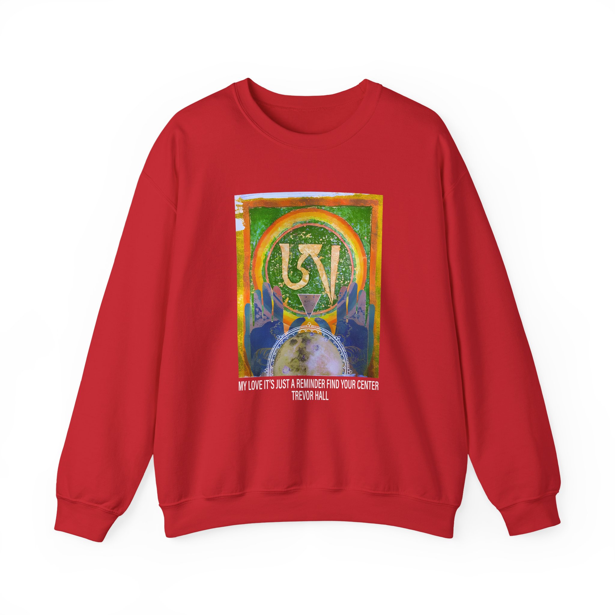 Trevor Hall Reminder Unisex Heavy Blendâ„¢ Crewneck Sweatshirt
