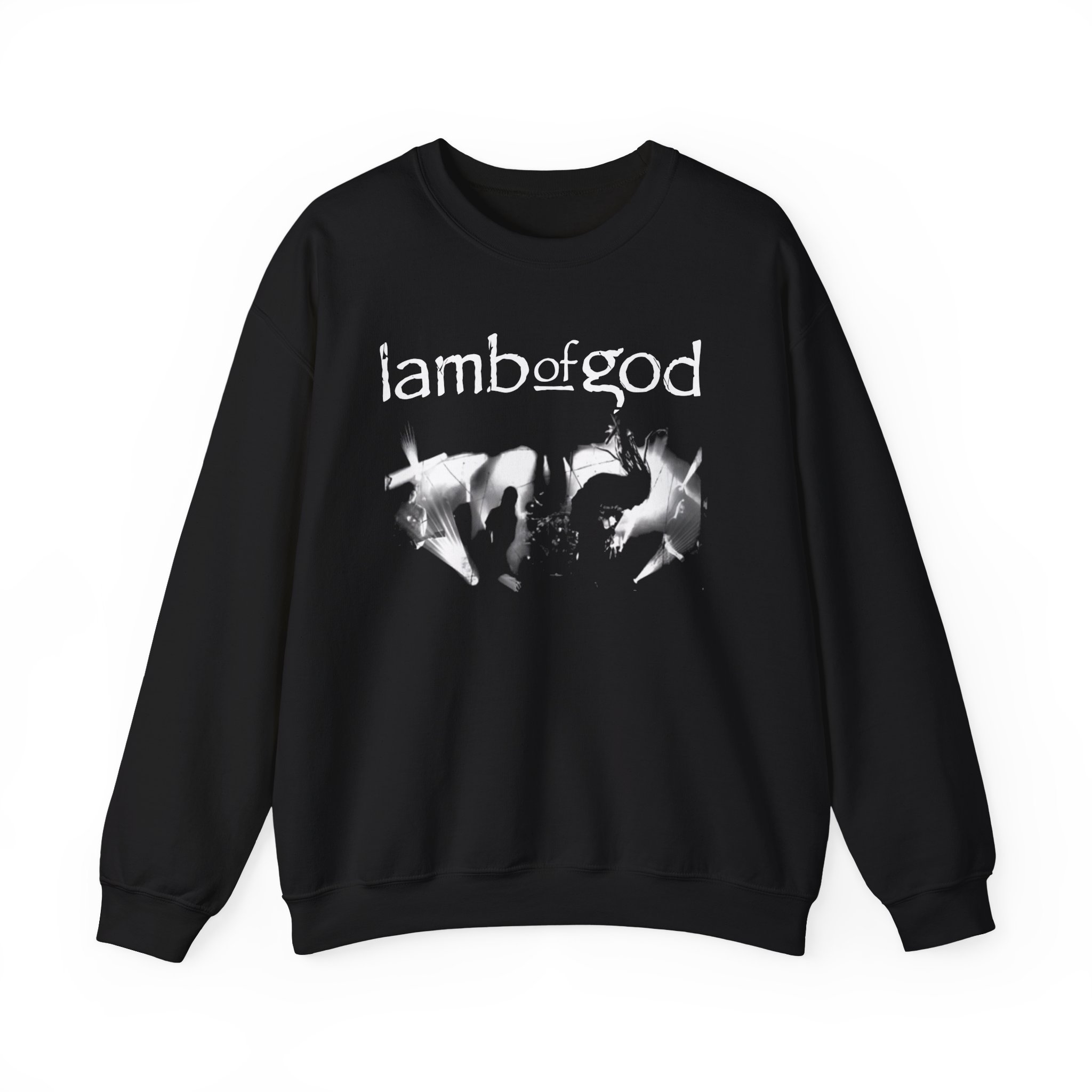 Lamb of God Live Photo Unisex Heavy Blendâ„¢ Crewneck Sweatshirt