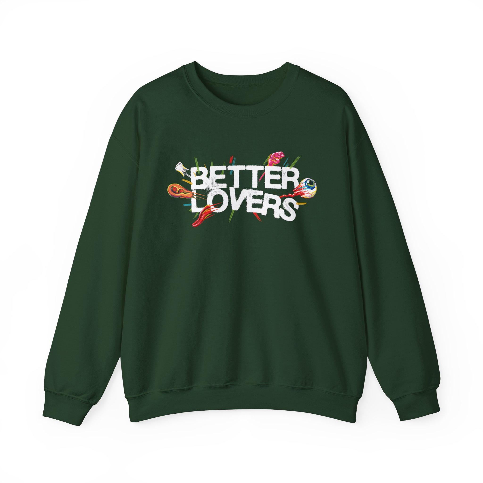 Better Lovers Highly Irresponsible Album Art Unisex Heavy Blendâ„¢ Crewneck Sweatshirt