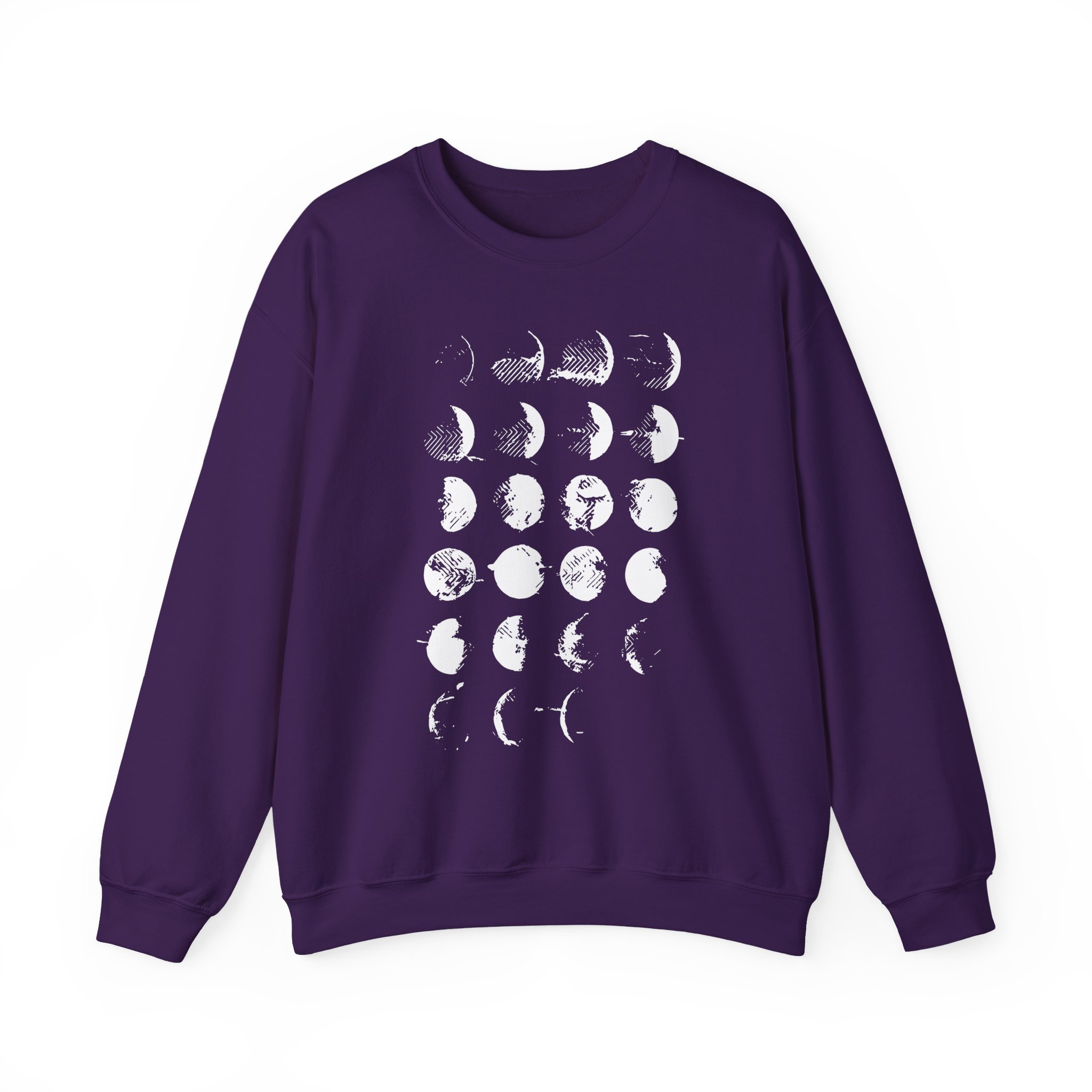 Converge Moon Phases Unisex Heavy Blendâ„¢ Crewneck Sweatshirt