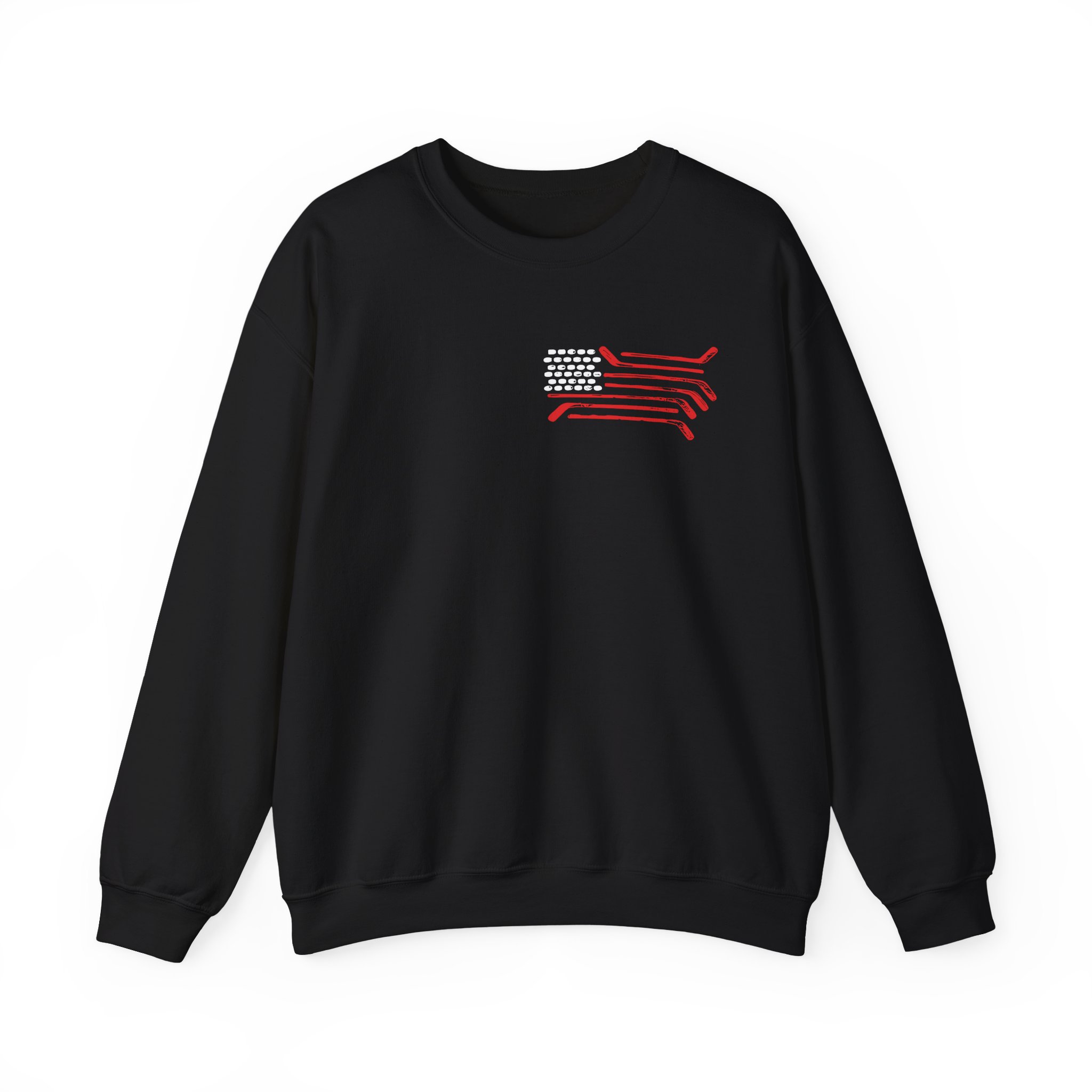 Spittin Chiclets Us Hockey Unisex Heavy Blendâ„¢ Crewneck Sweatshirt