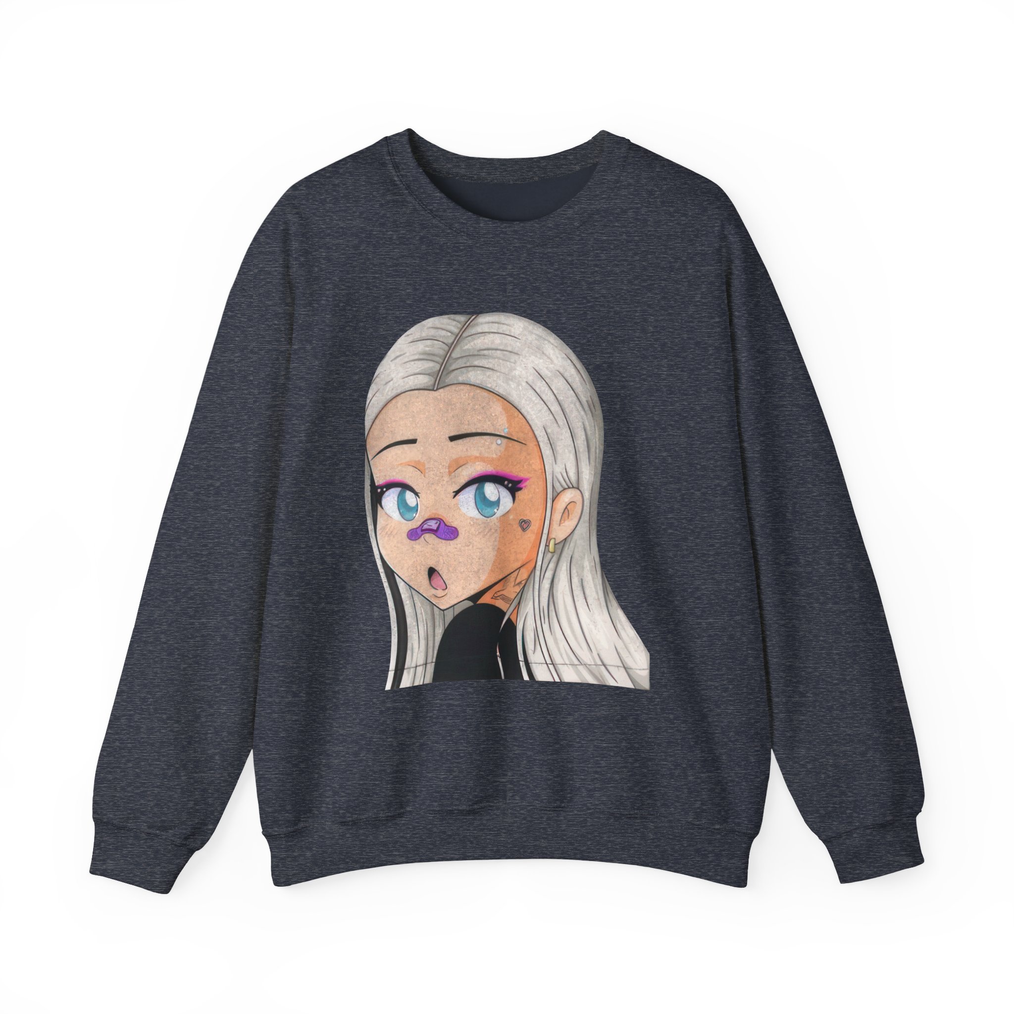 Young Miko Unisex Heavy Blendâ„¢ Crewneck Sweatshirt