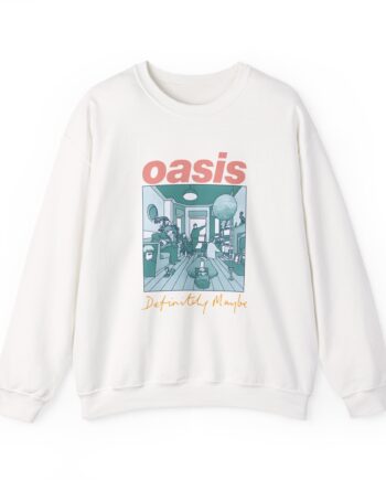 Oasis Definitely Maybe Artwork Unisex Heavy Blend™ Crewneck Sweatshirt
