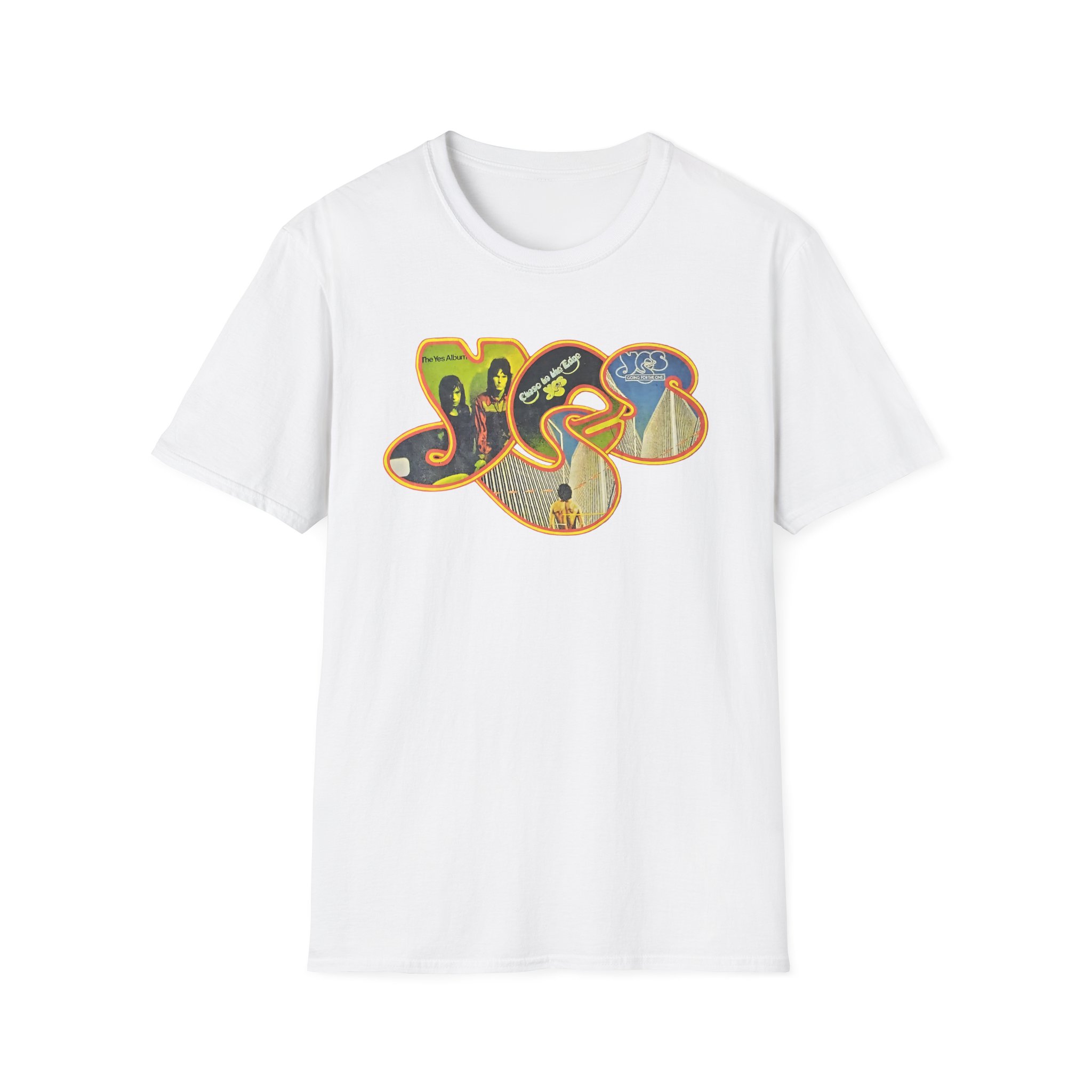 Yes Album Close to the Edge Going For the One Unisex Softstyle T-Shirt