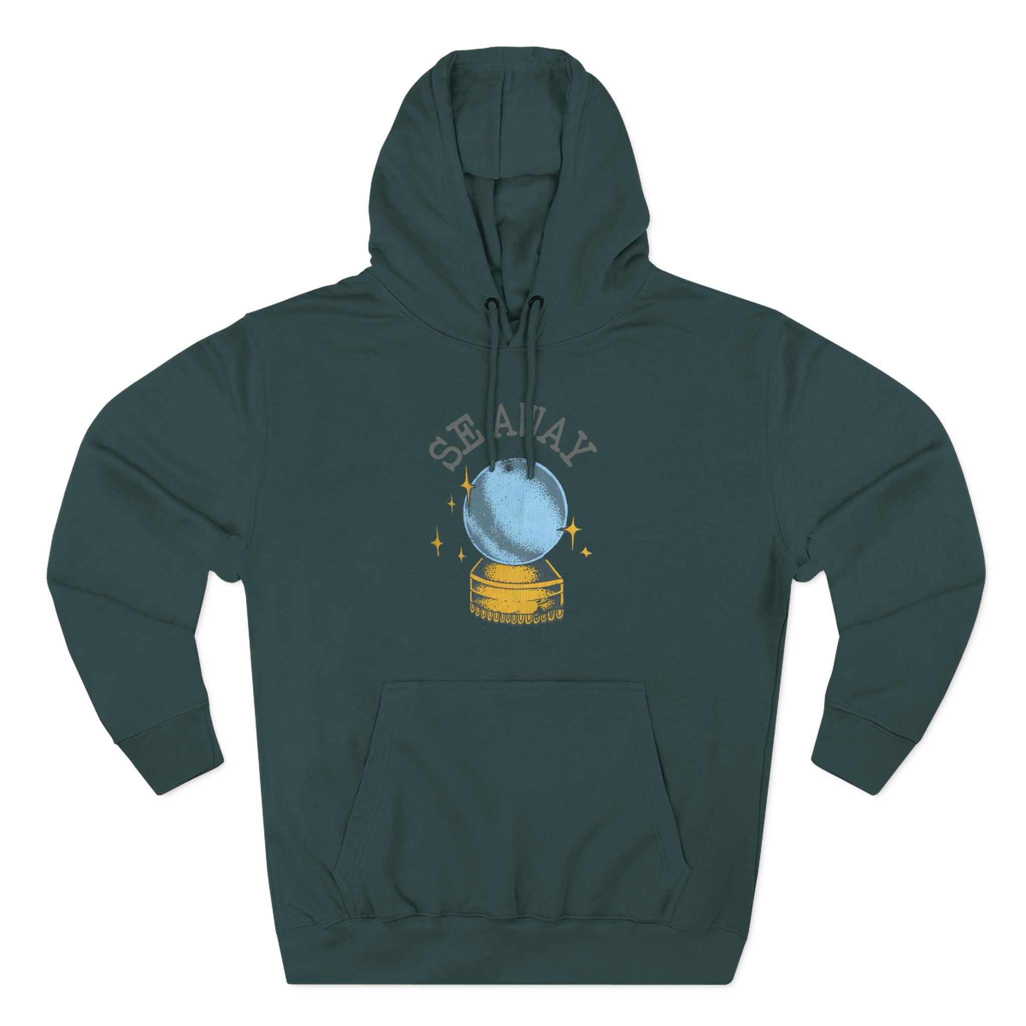 Seaway Crystal Ball Three-Panel Fleece Hoodie