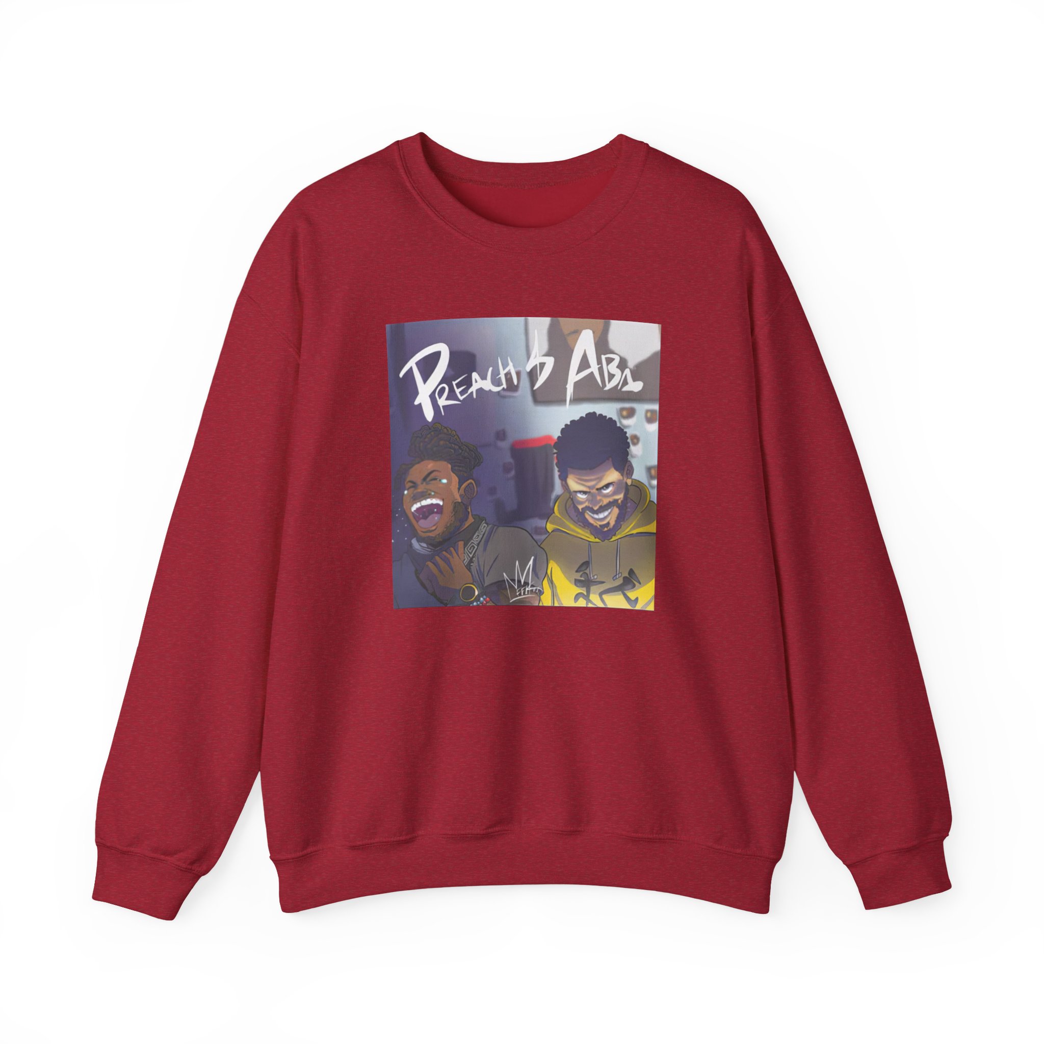 Aba and Preach Unisex Heavy Blendâ„¢ Crewneck Sweatshirt