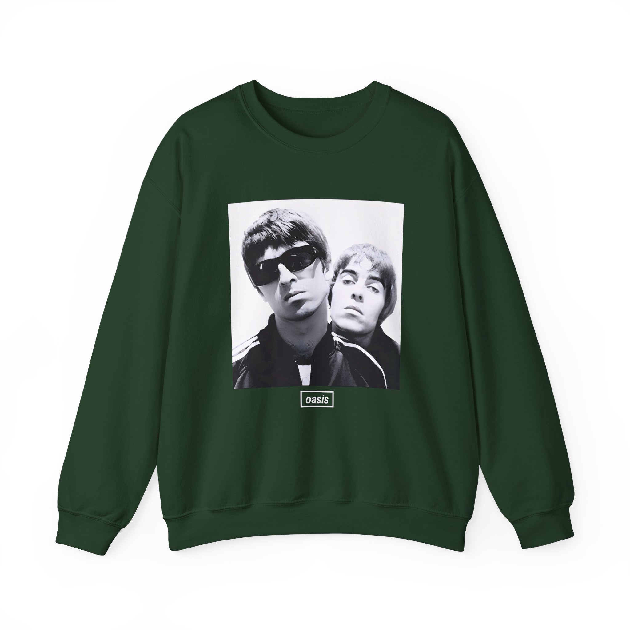 Oasis Liam & Noel Unisex Heavy Blendâ„¢ Crewneck Sweatshirt