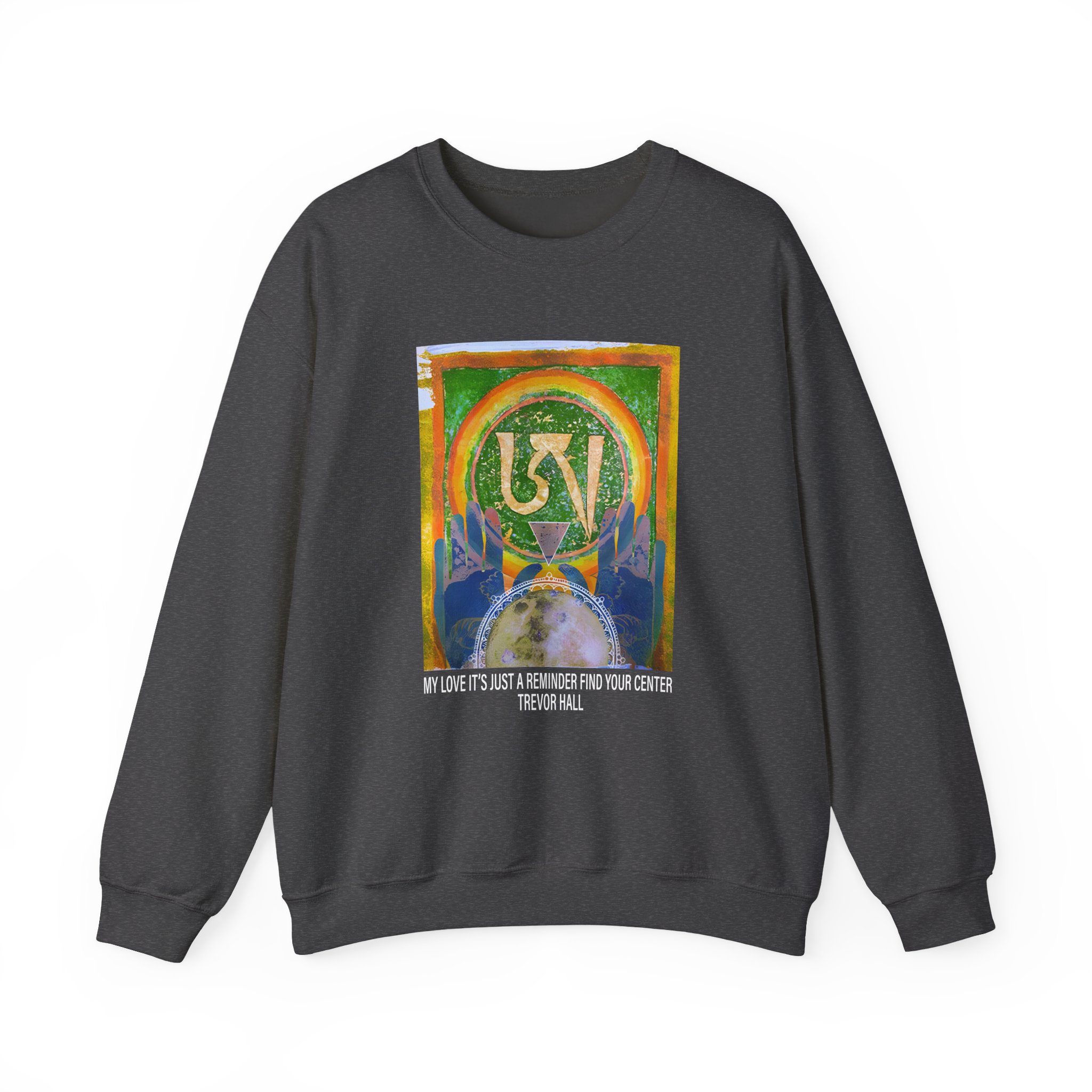 Trevor Hall Reminder Unisex Heavy Blendâ„¢ Crewneck Sweatshirt