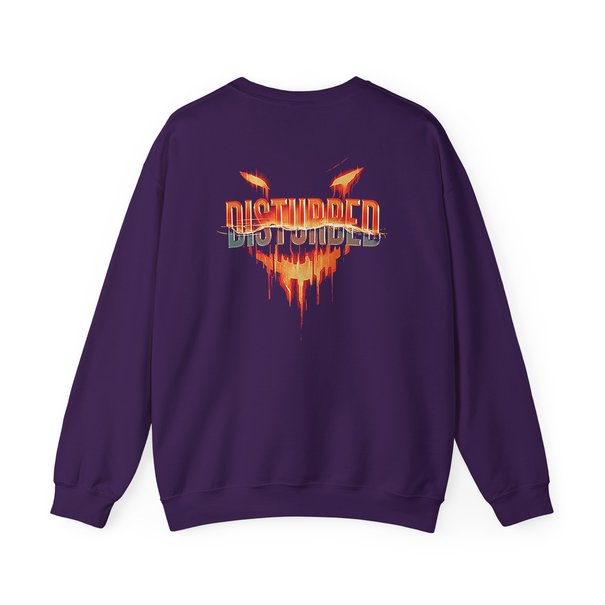 Disturbed Divisive Album Art Unisex Heavy Blendâ„¢ Crewneck Sweatshirt