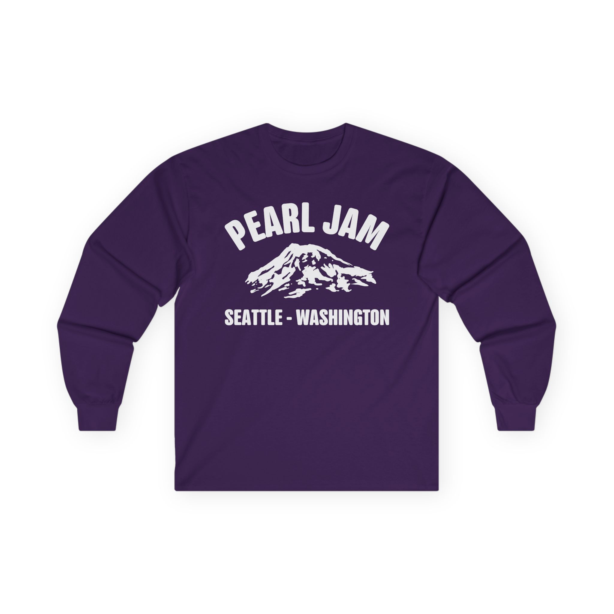 Pearl Jam Snowcap Unisex Ultra Cotton Long Sleeve Tee