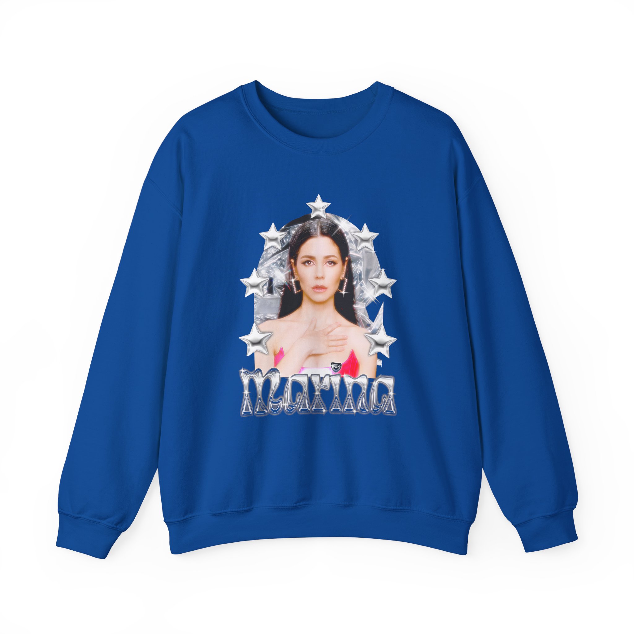 Marina Chrome Stars Unisex Heavy Blendâ„¢ Crewneck Sweatshirt