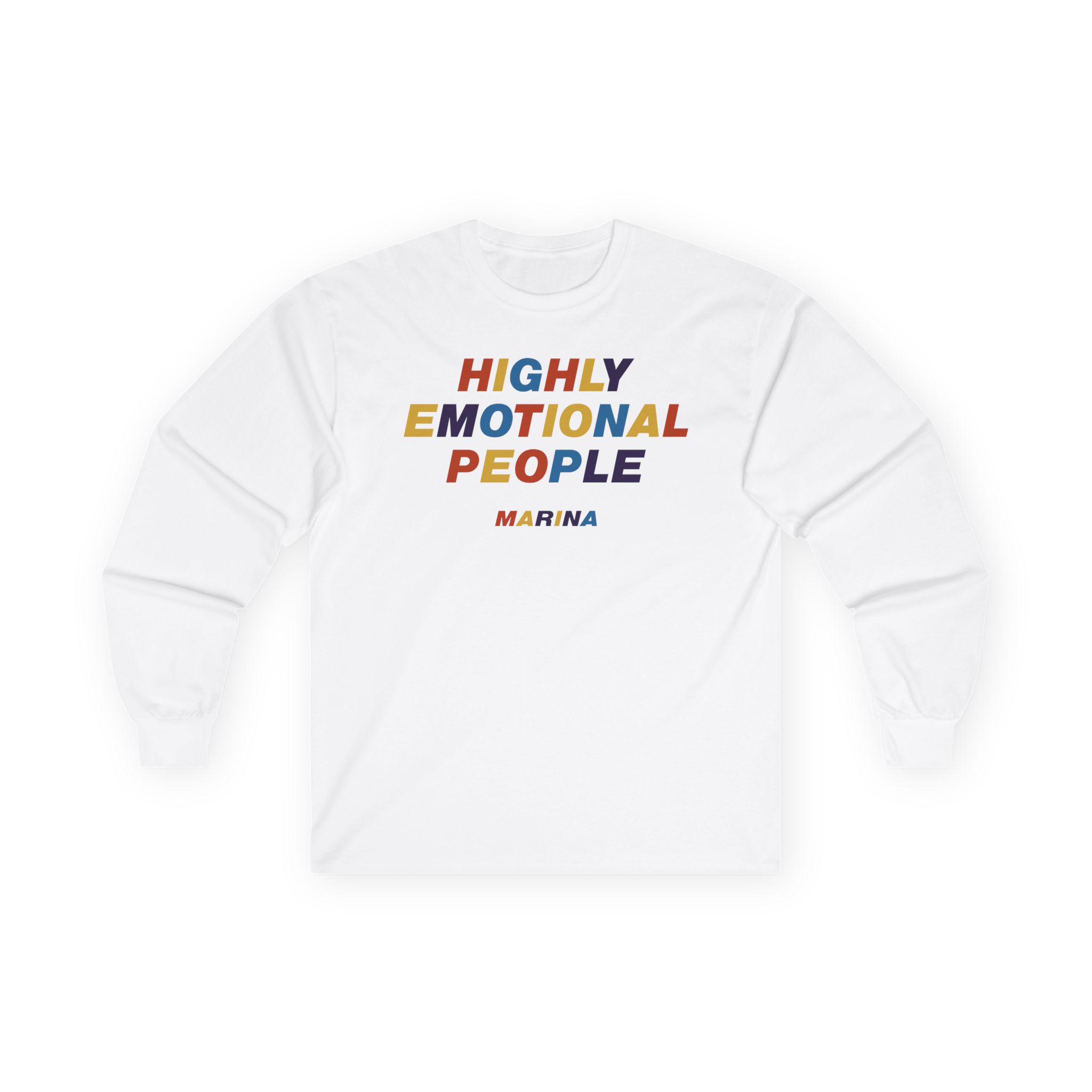 Marina Highly Emotional People Unisex Ultra Cotton Long Sleeve Tee