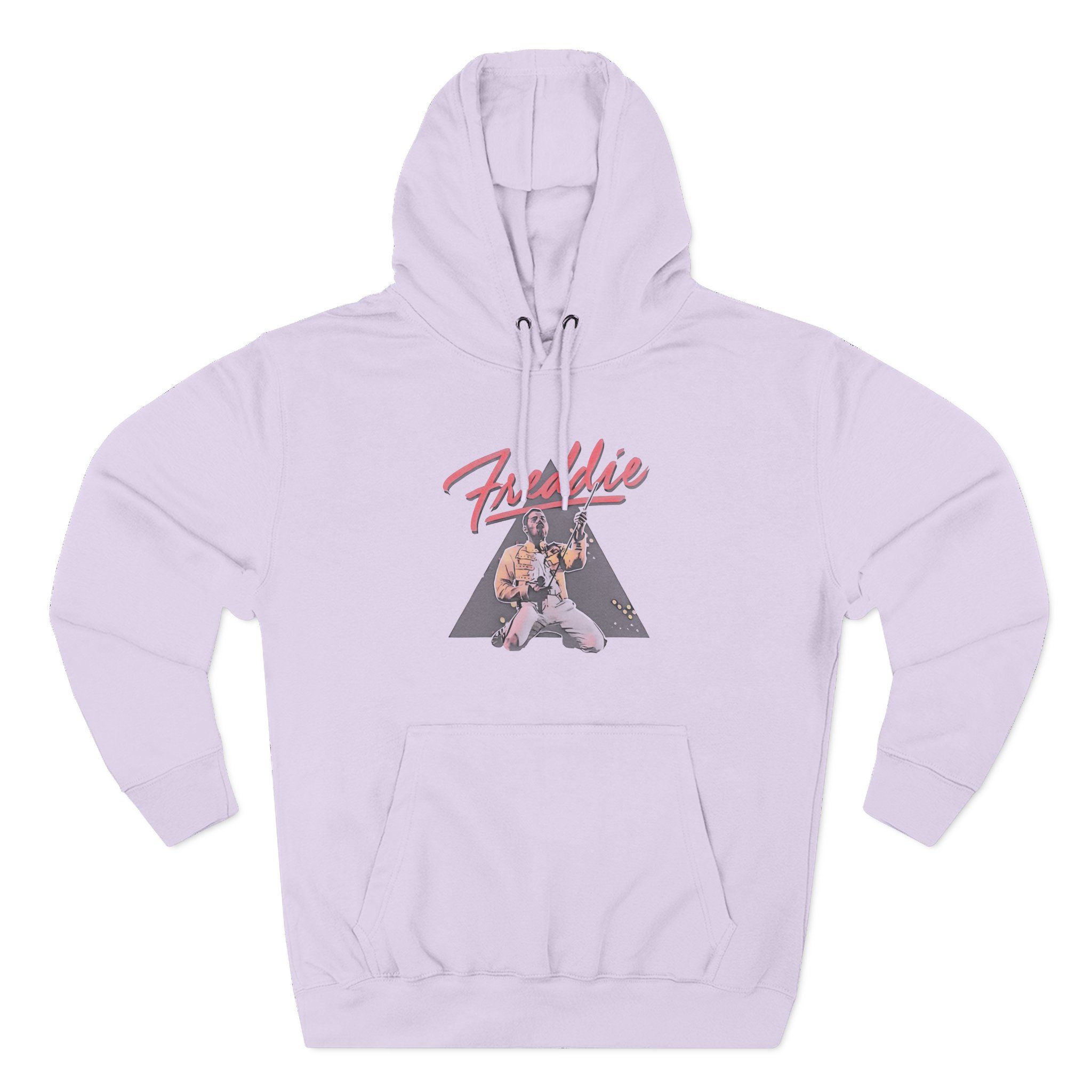 F M Triangle Three-Panel Fleece Hoodie