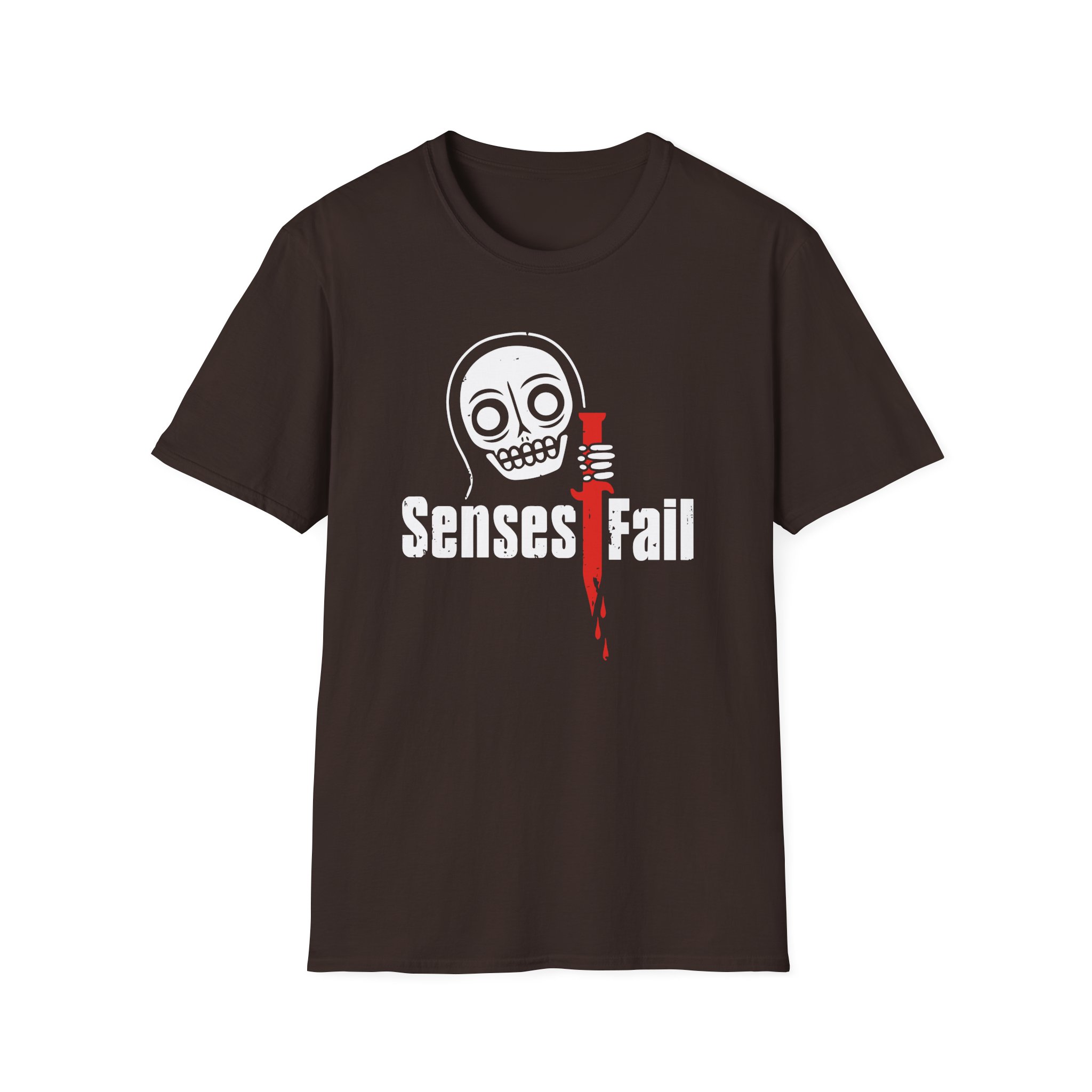 Senses Fail Knife Unisex Softstyle T-Shirt