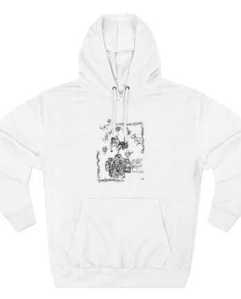 Show Me the Body Three-Panel Fleece Hoodie