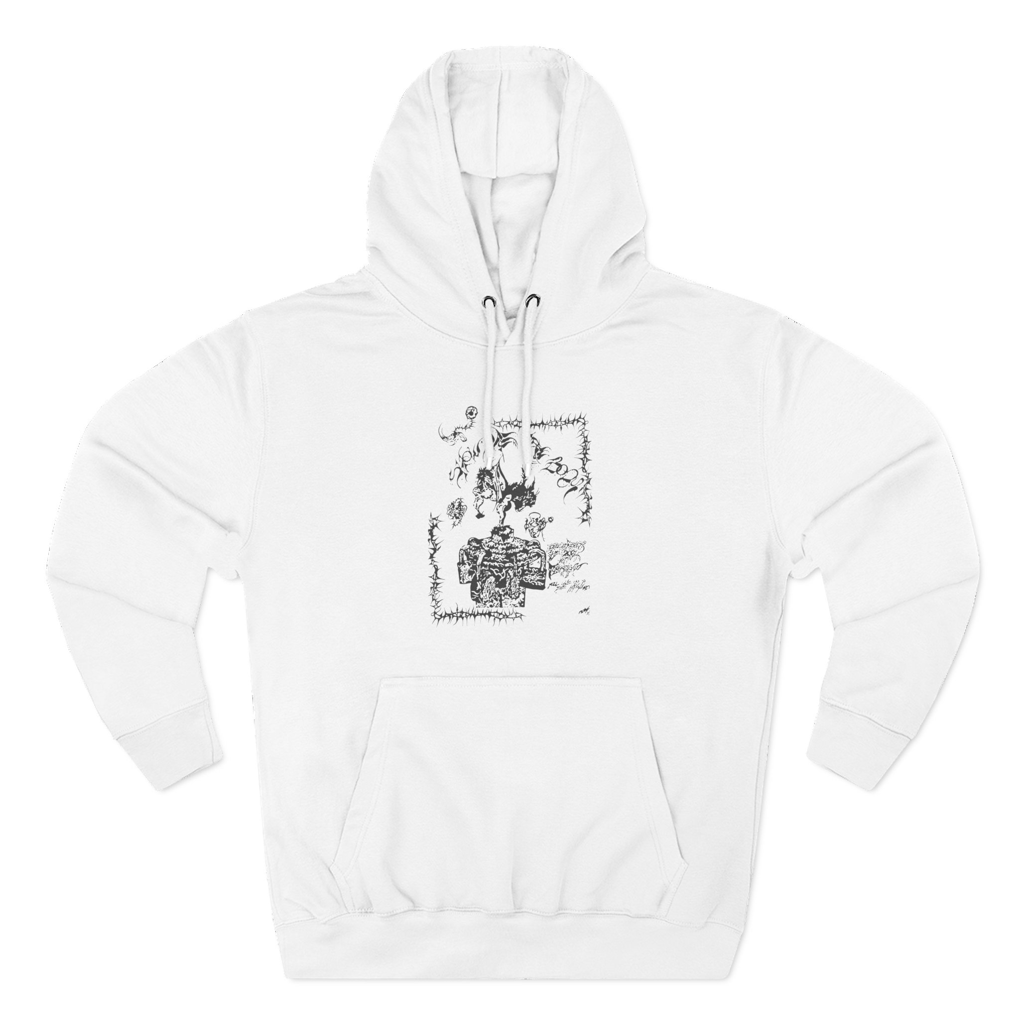 Show Me the Body Three-Panel Fleece Hoodie