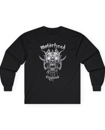 Lemmy Smoking Snaggletooth Unisex Ultra Cotton Long Sleeve Tee