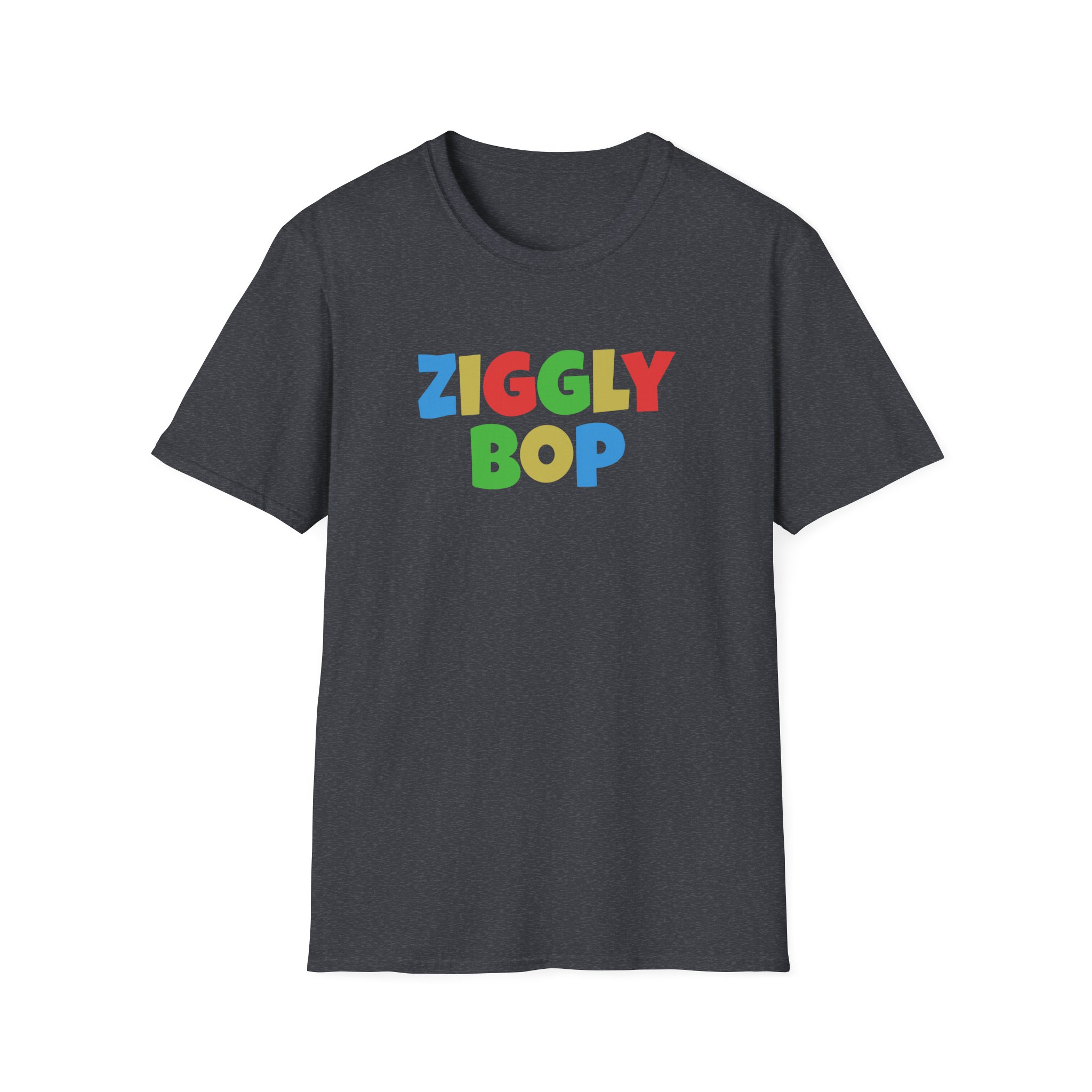 Daydrian Harding Colorful Ziggly Bop Unisex Softstyle T-Shirt