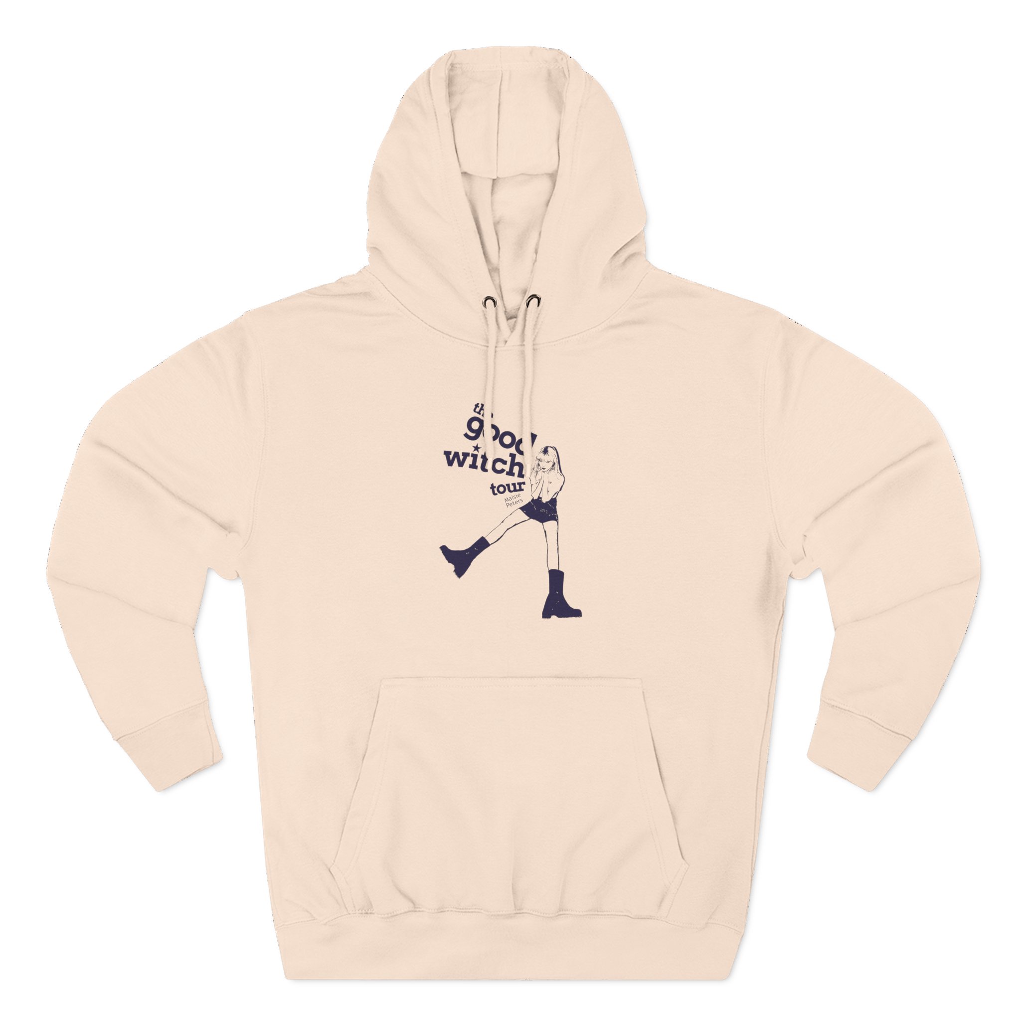 Maisie Peters the Good With Uk/eu 23/24 Tour Three-Panel Fleece Hoodie