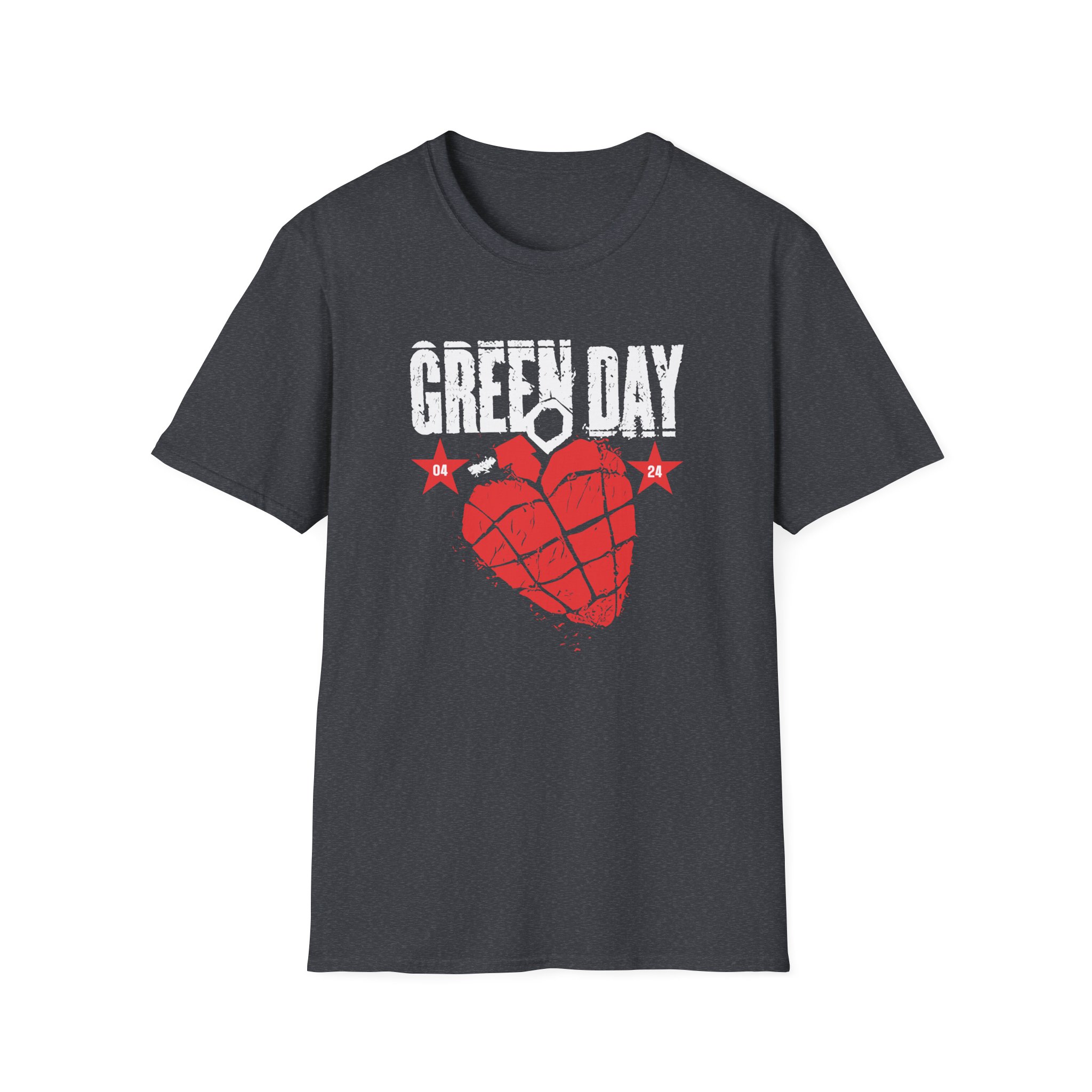 Green Day 20 Years of Idiot Unisex Softstyle T-Shirt