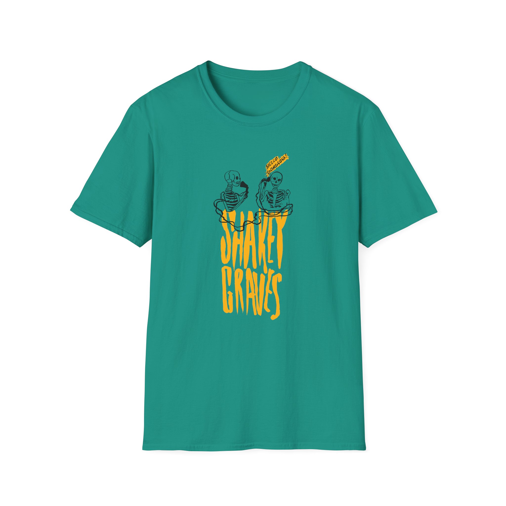 Shakey Graves Hello Gorgeous? Unisex Softstyle T-Shirt