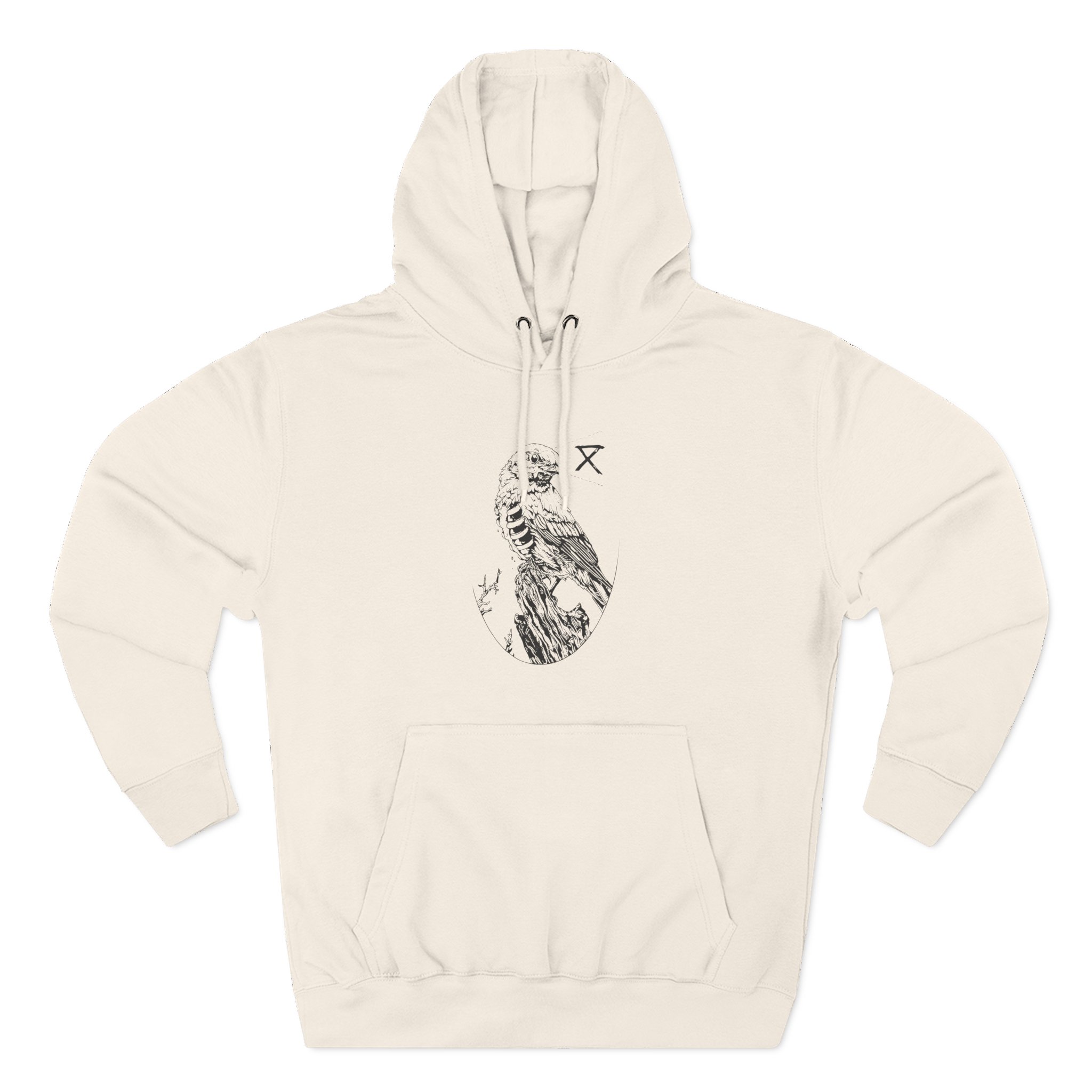 Circa Survive Bird Three-Panel Fleece Hoodie